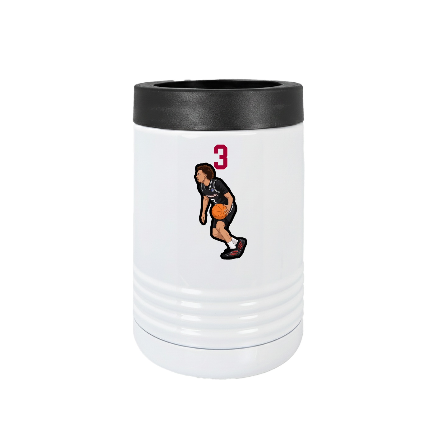 Beverage Holder — Number Top in White