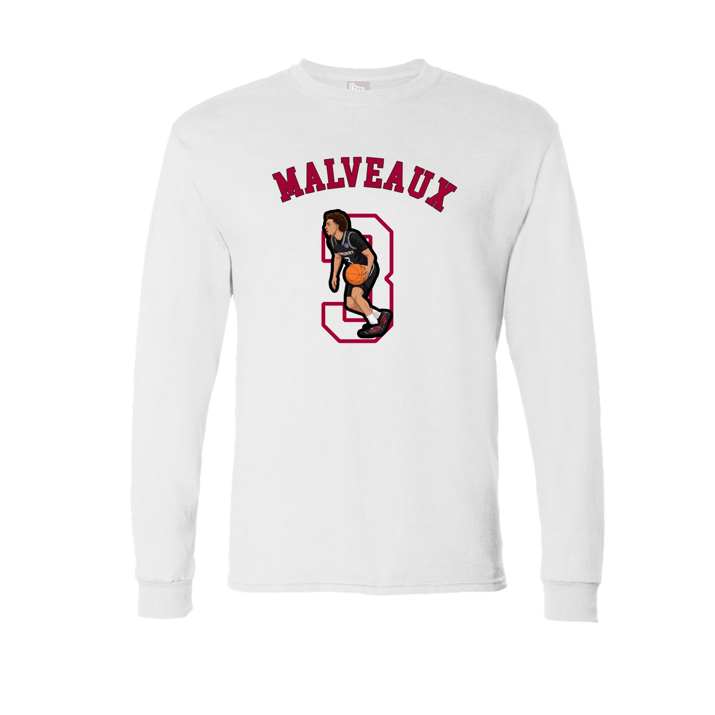 Long Sleeve Tee — Shirsey Arch in White