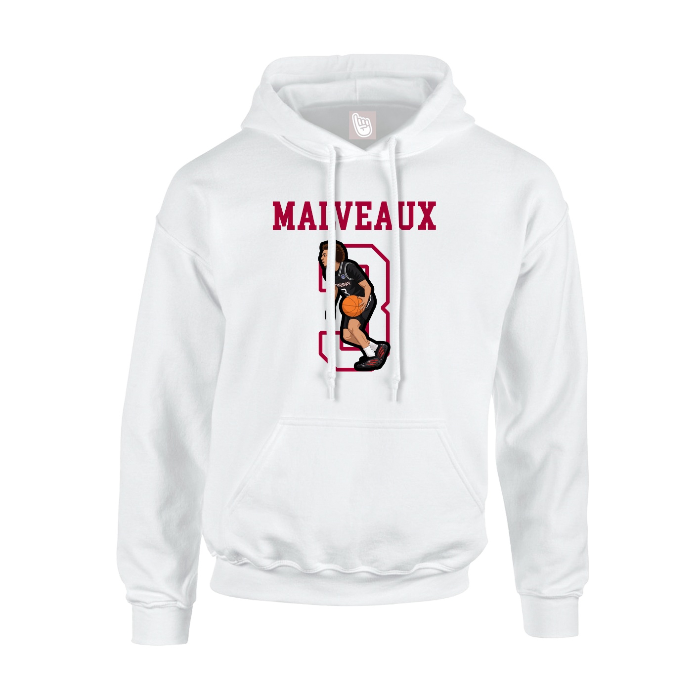 Youth Hoodie — Shirsey in White