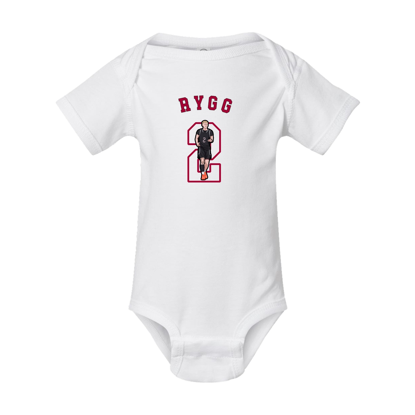 Baby Onesie — Shirsey Arch in White