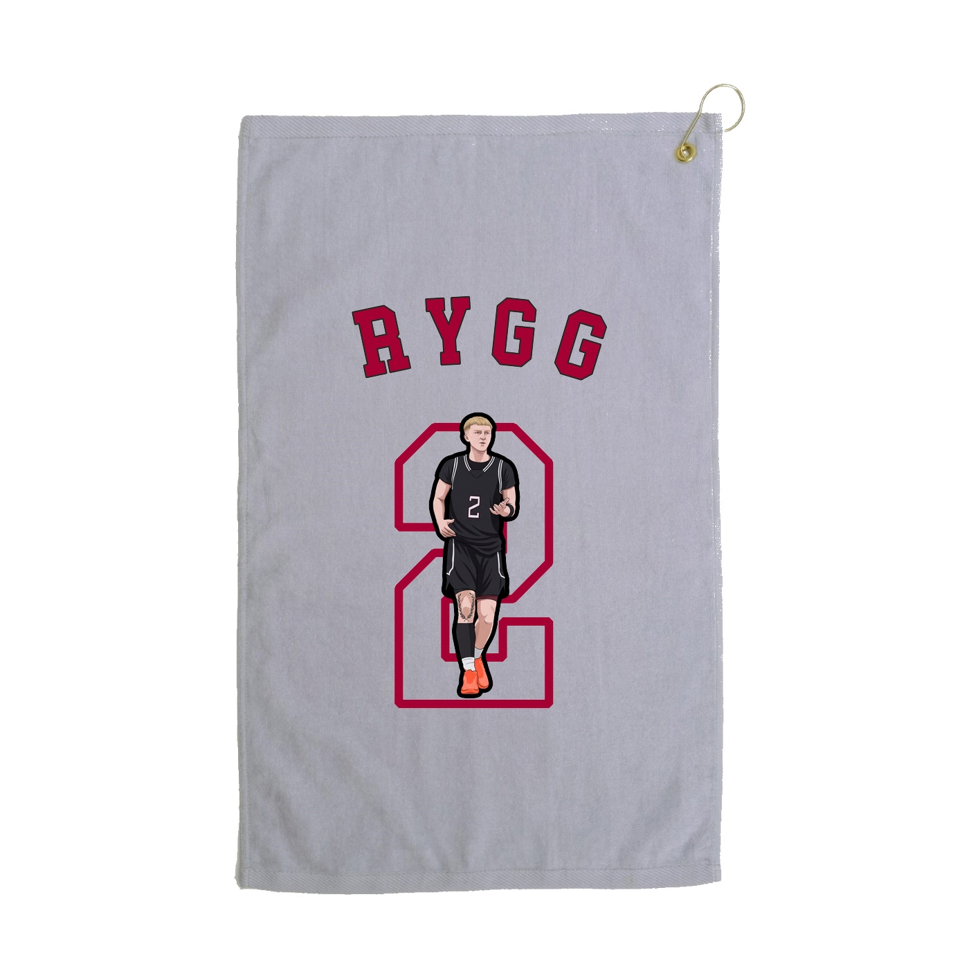 Golf Towel — Shirsey Arch in Grey