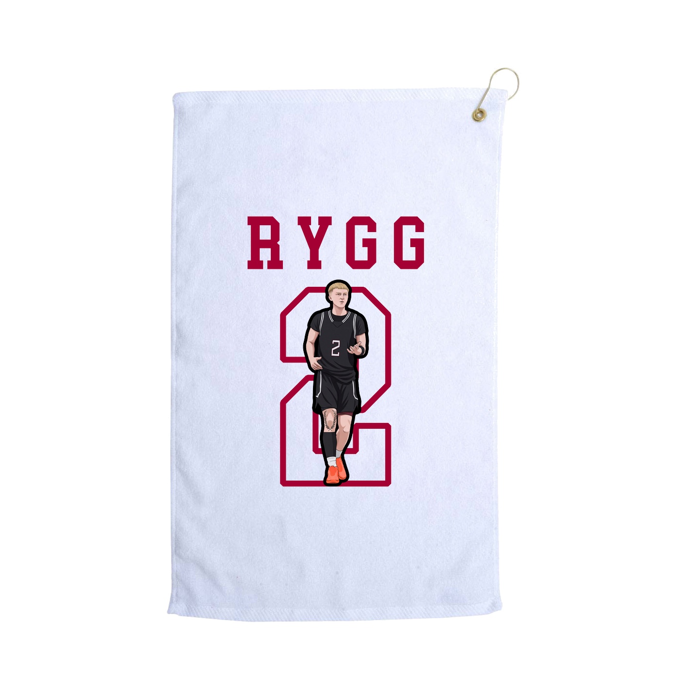 Golf Towel — Shirsey in White