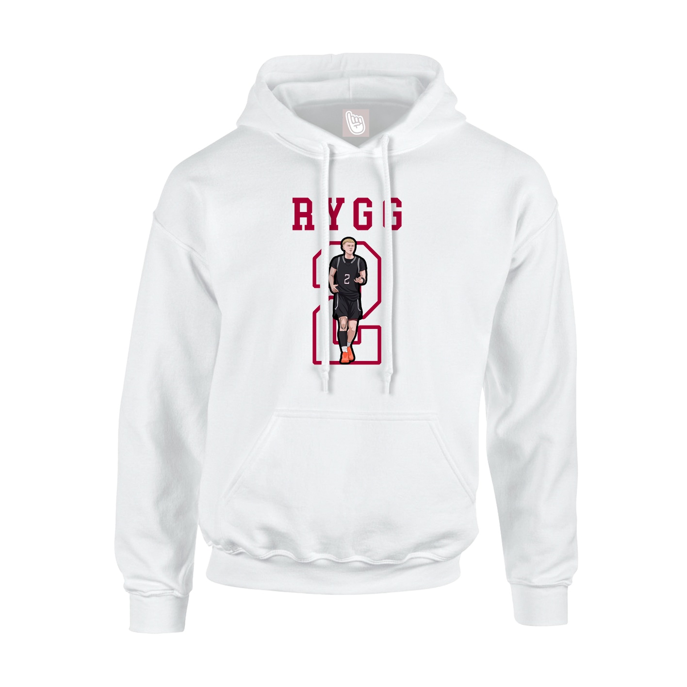 Youth Hoodie — Shirsey in White