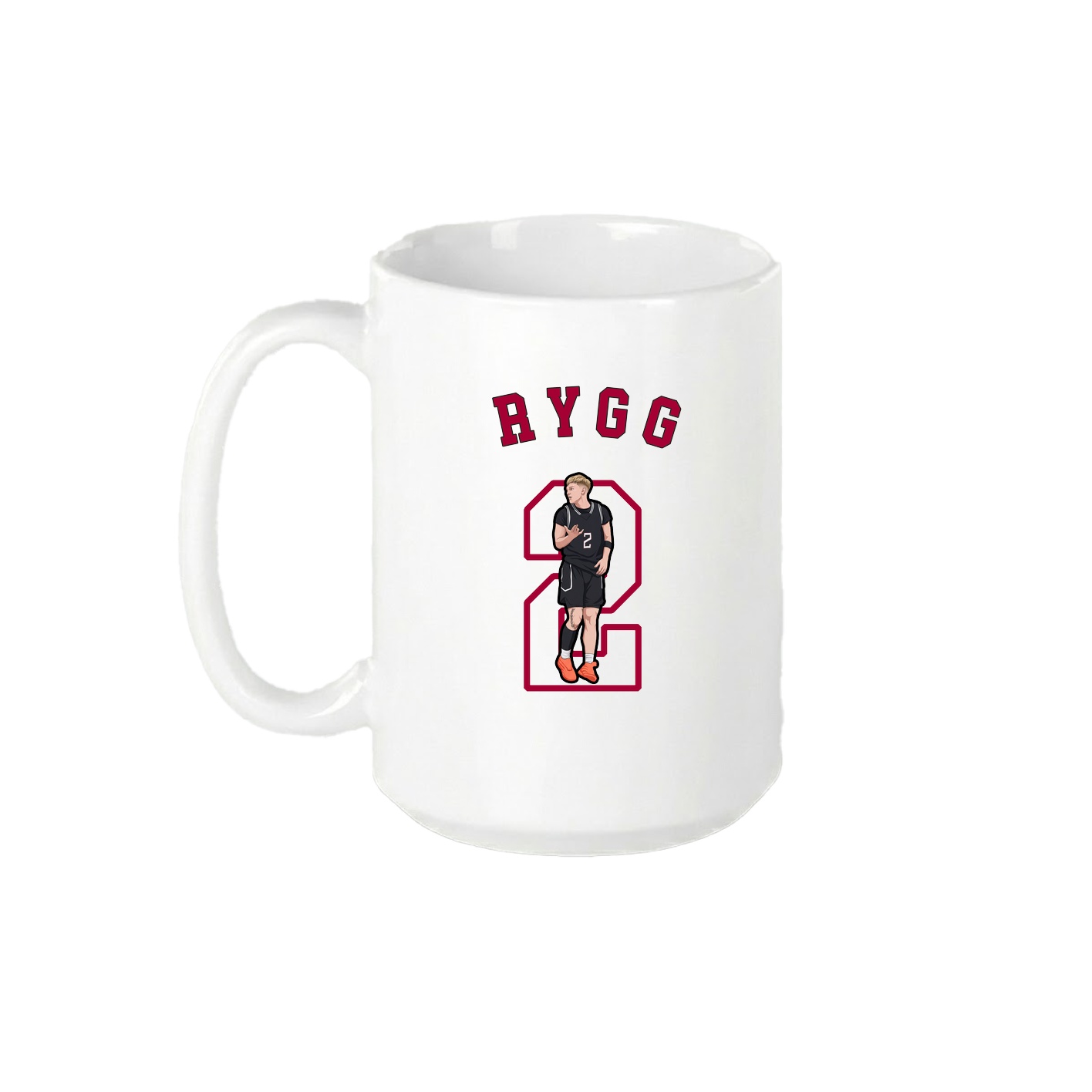 15oz Coffee Mug — Shirsey Arch in White