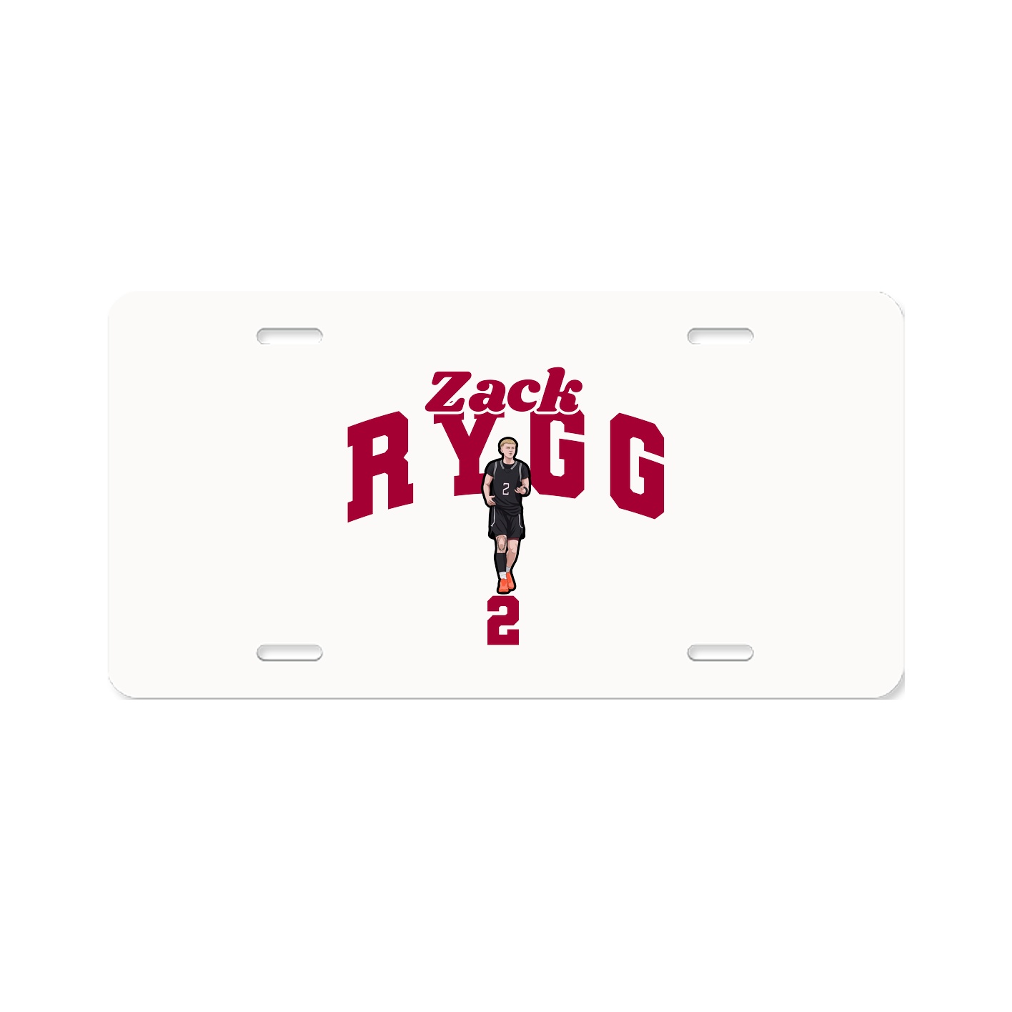 License Plate — Signature Arch in Classic