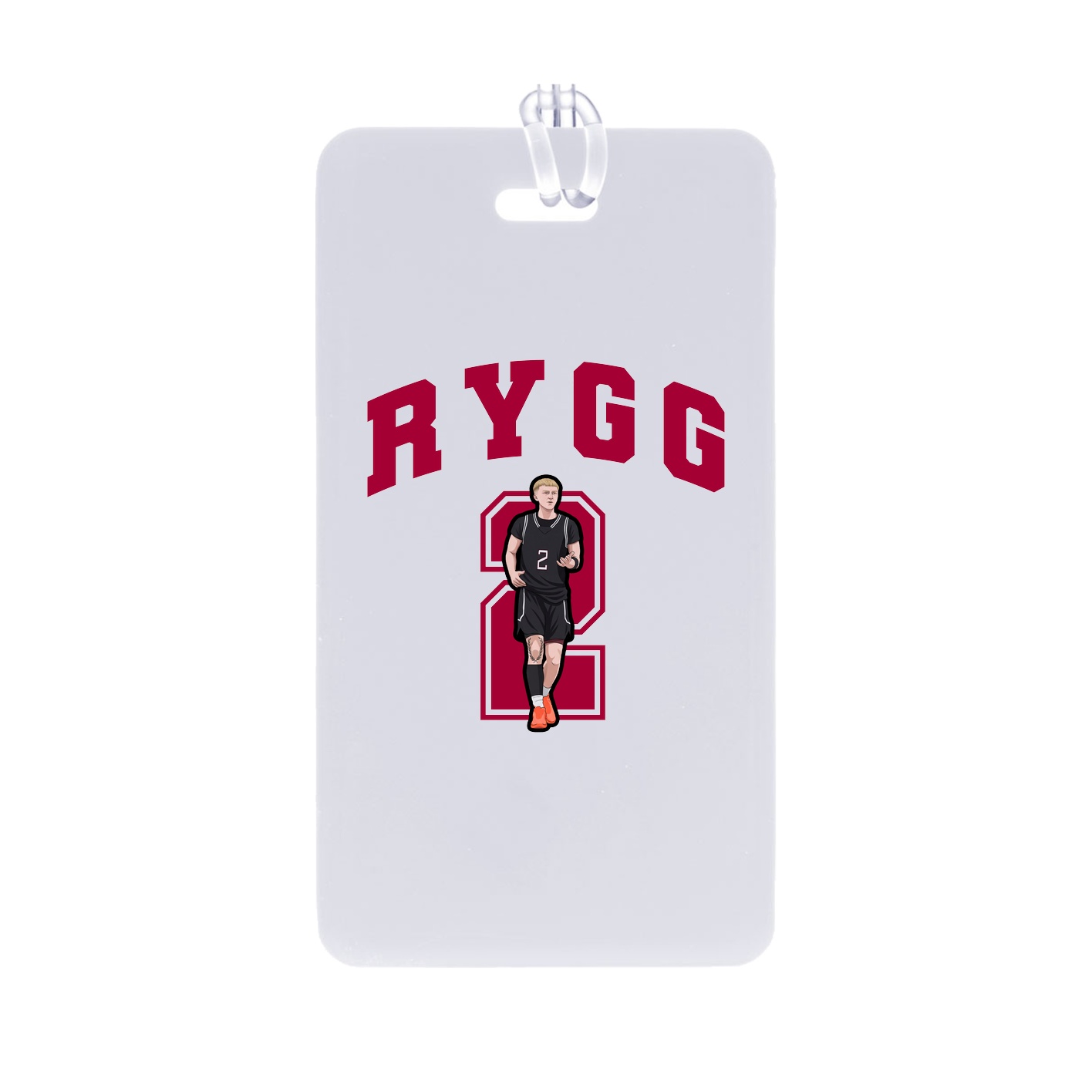 Bag Tag — Number in Classic