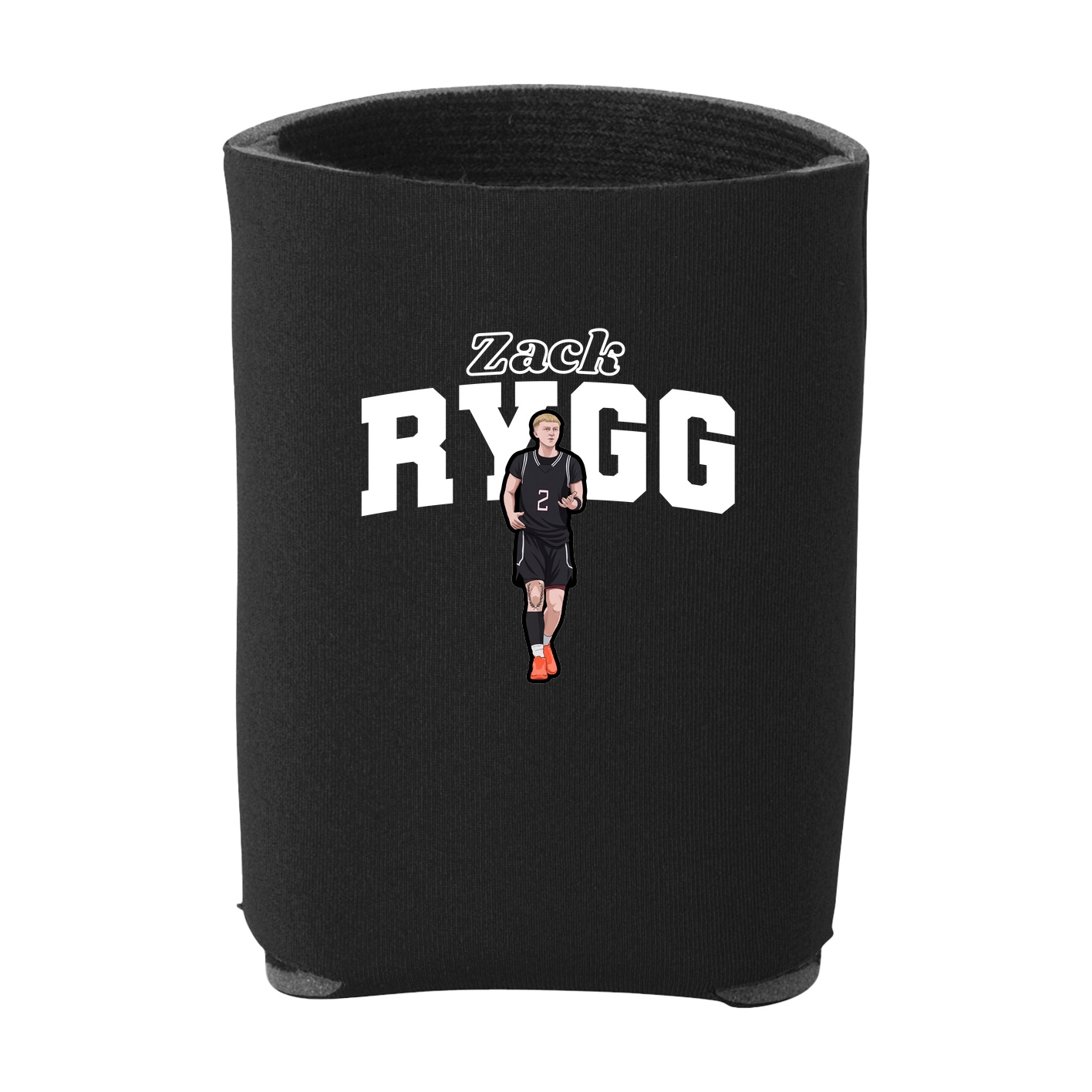Can Holder — Name Arch in Black