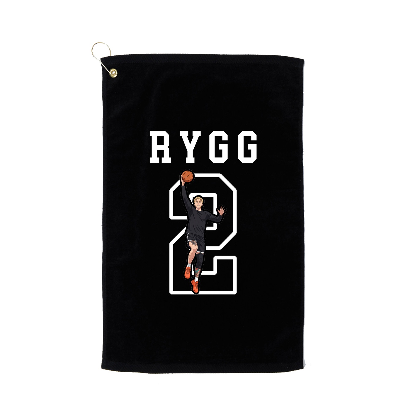 Golf Towel — Shirsey in Black