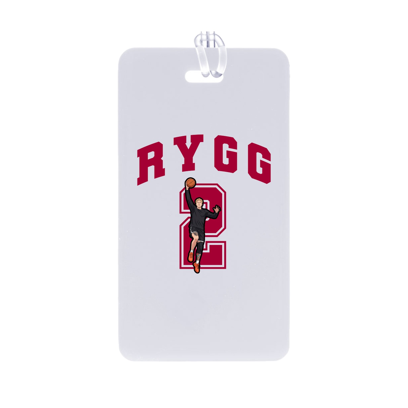 Bag Tag — Number in Classic