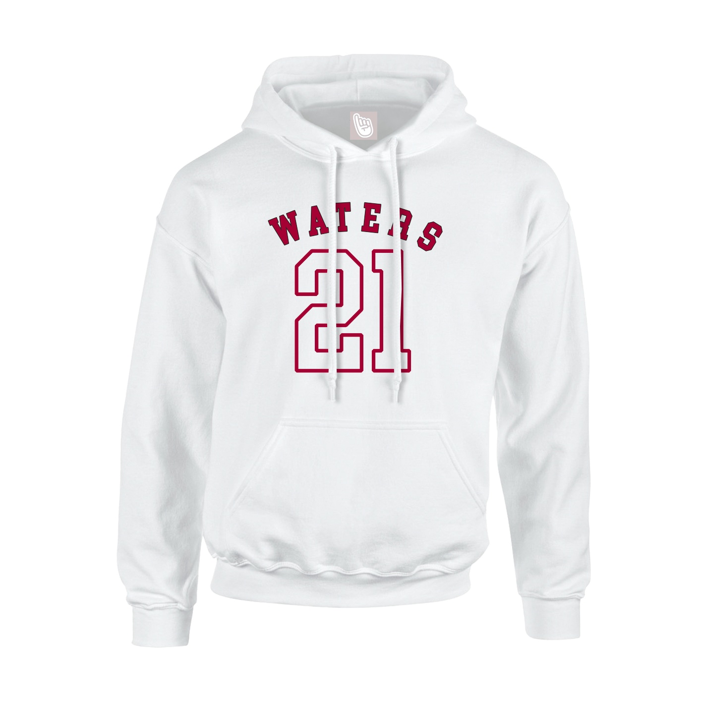 Youth Hoodie — Shirsey Arch in White