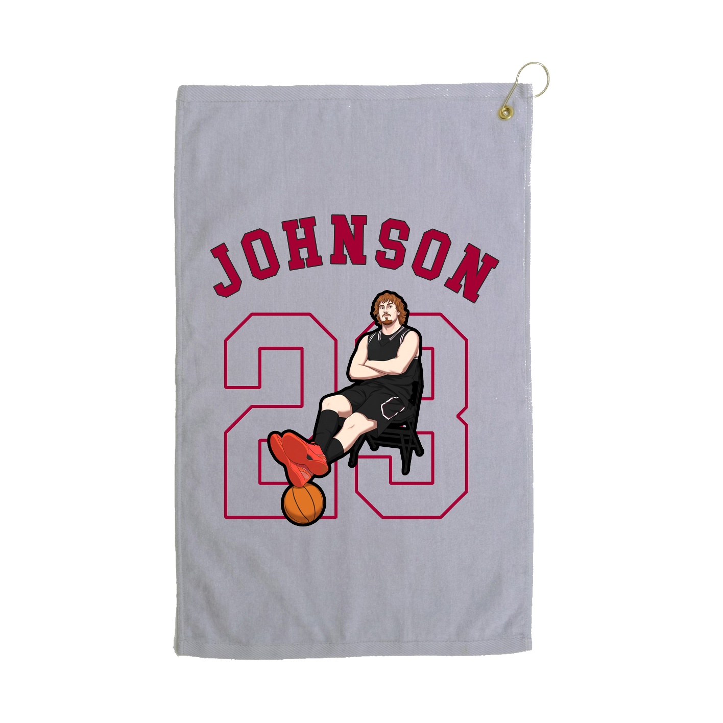 Golf Towel — Shirsey Arch in Grey