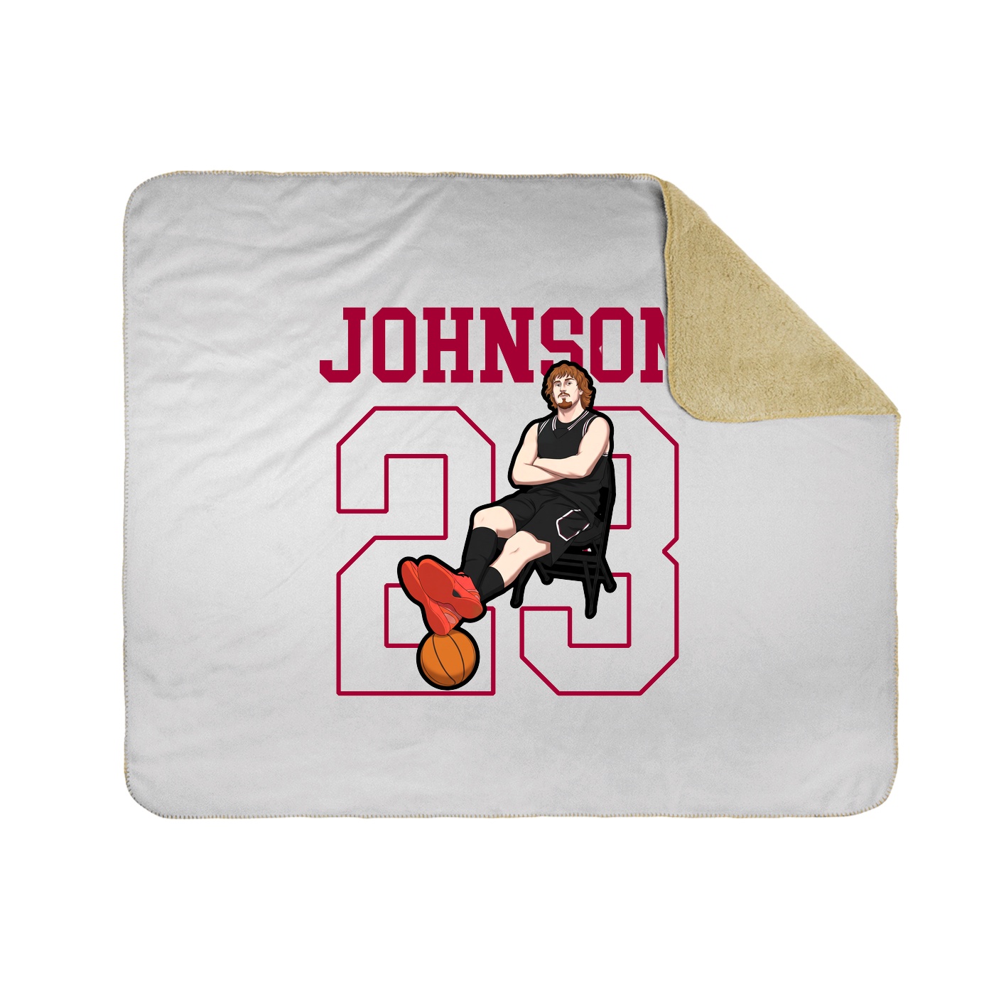50x60 Sherpa Lined Throw Blanket