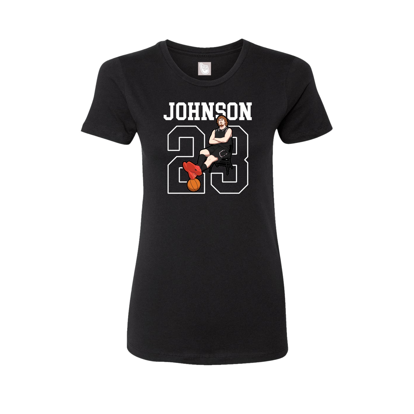 Fitted Women's Tee — Shirsey in Black