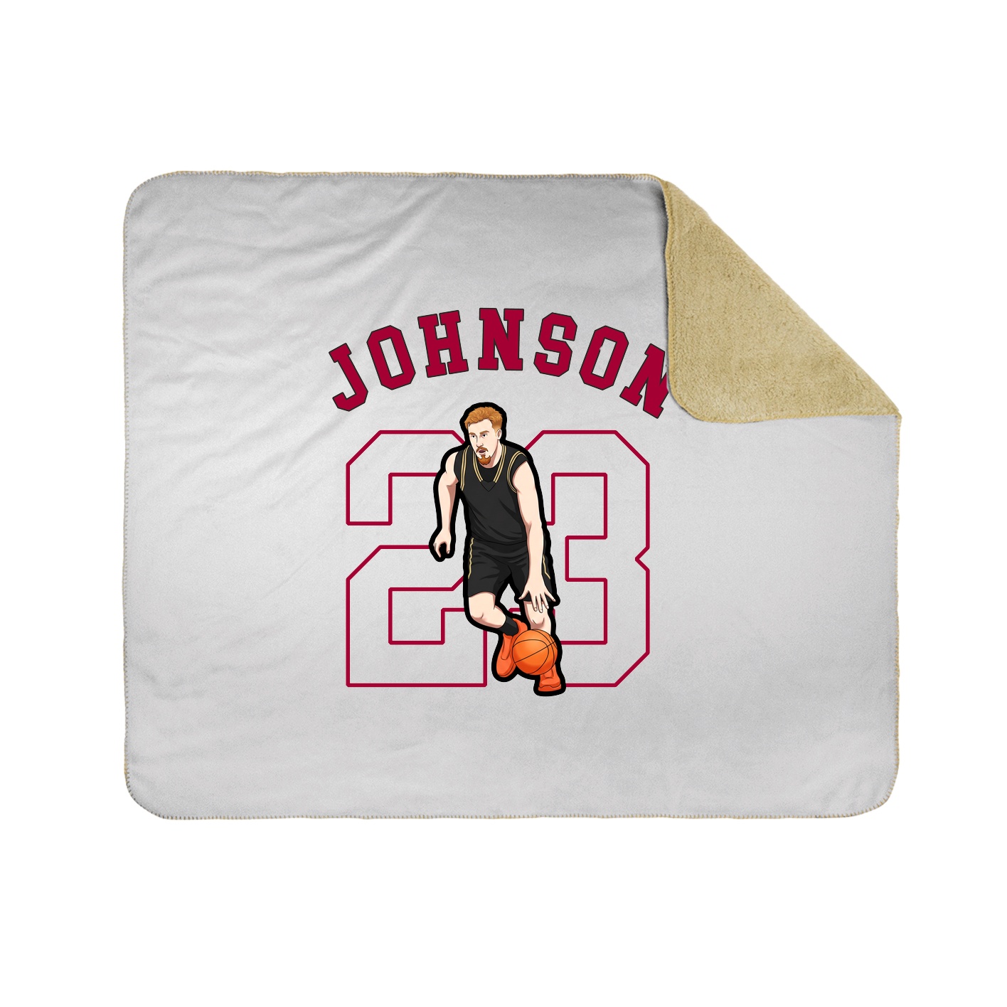 Throw Blanket — Shirsey Arch in White