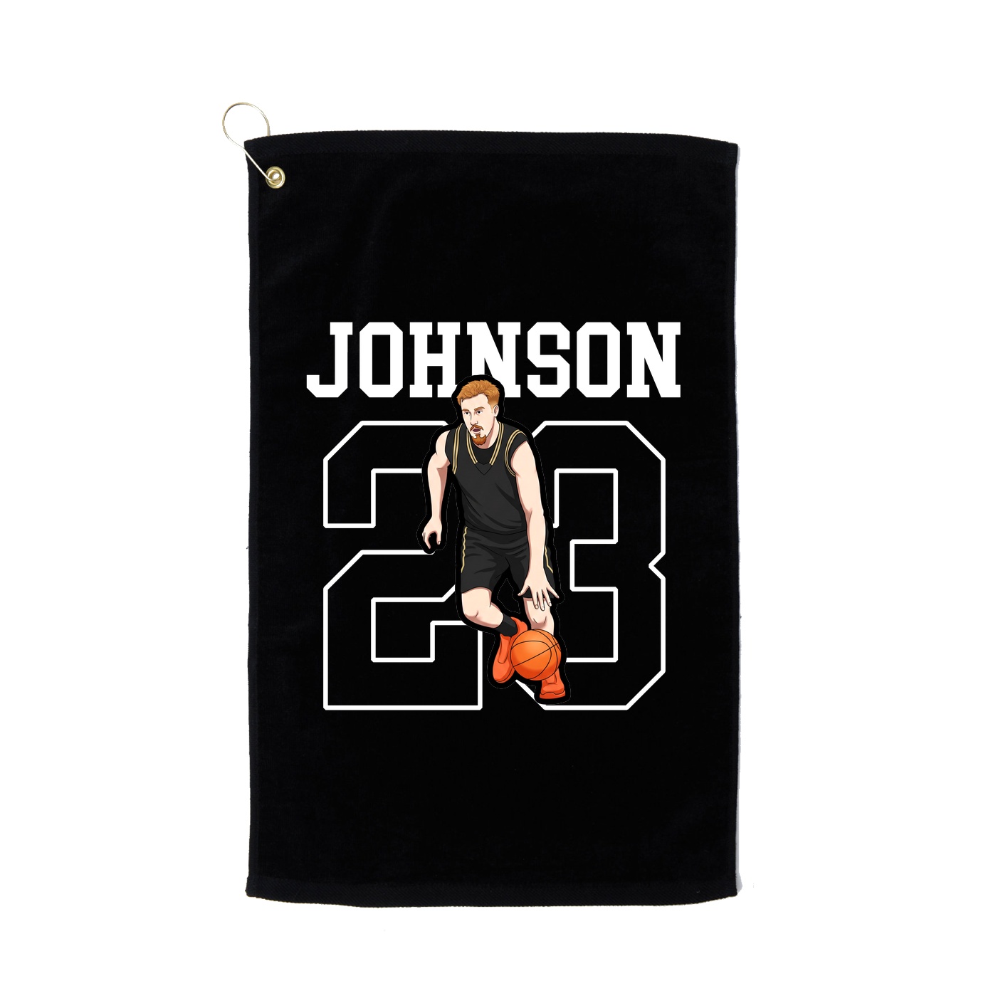 Golf Towel — Shirsey in Black