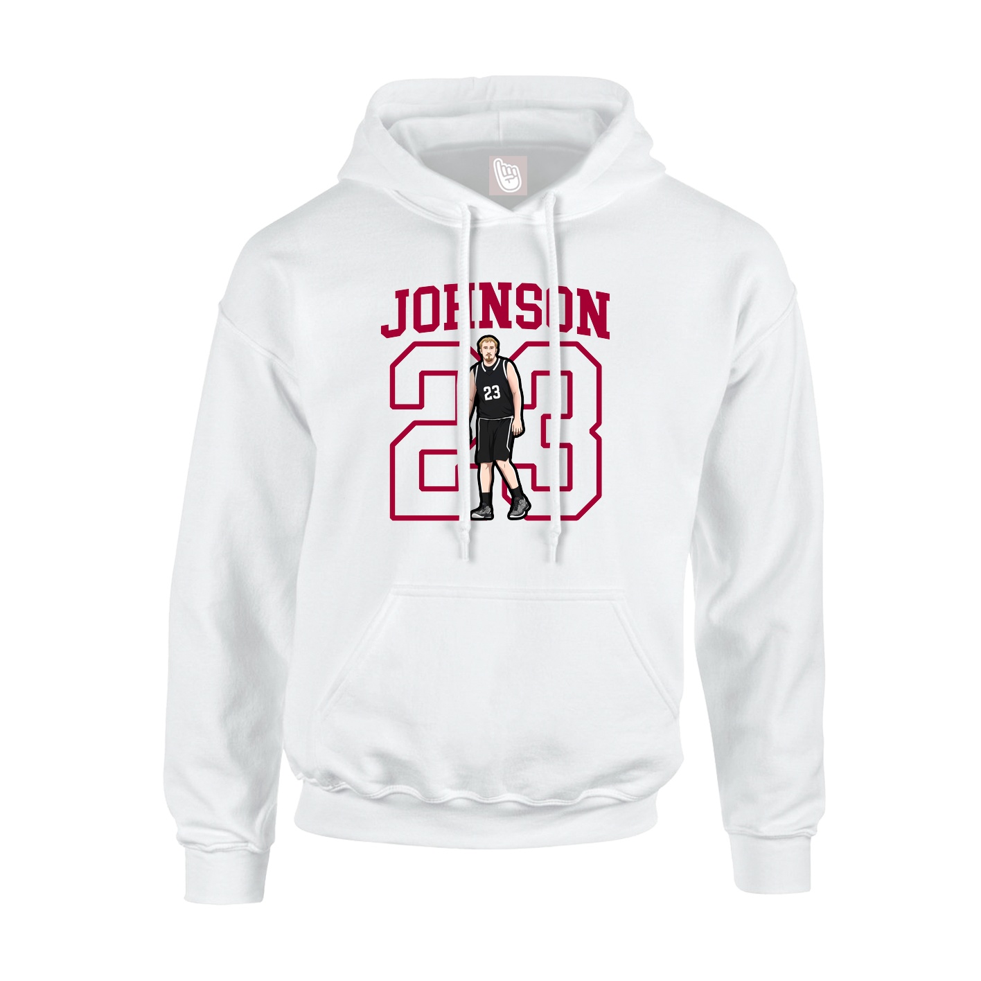 Hoodie — Shirsey in White