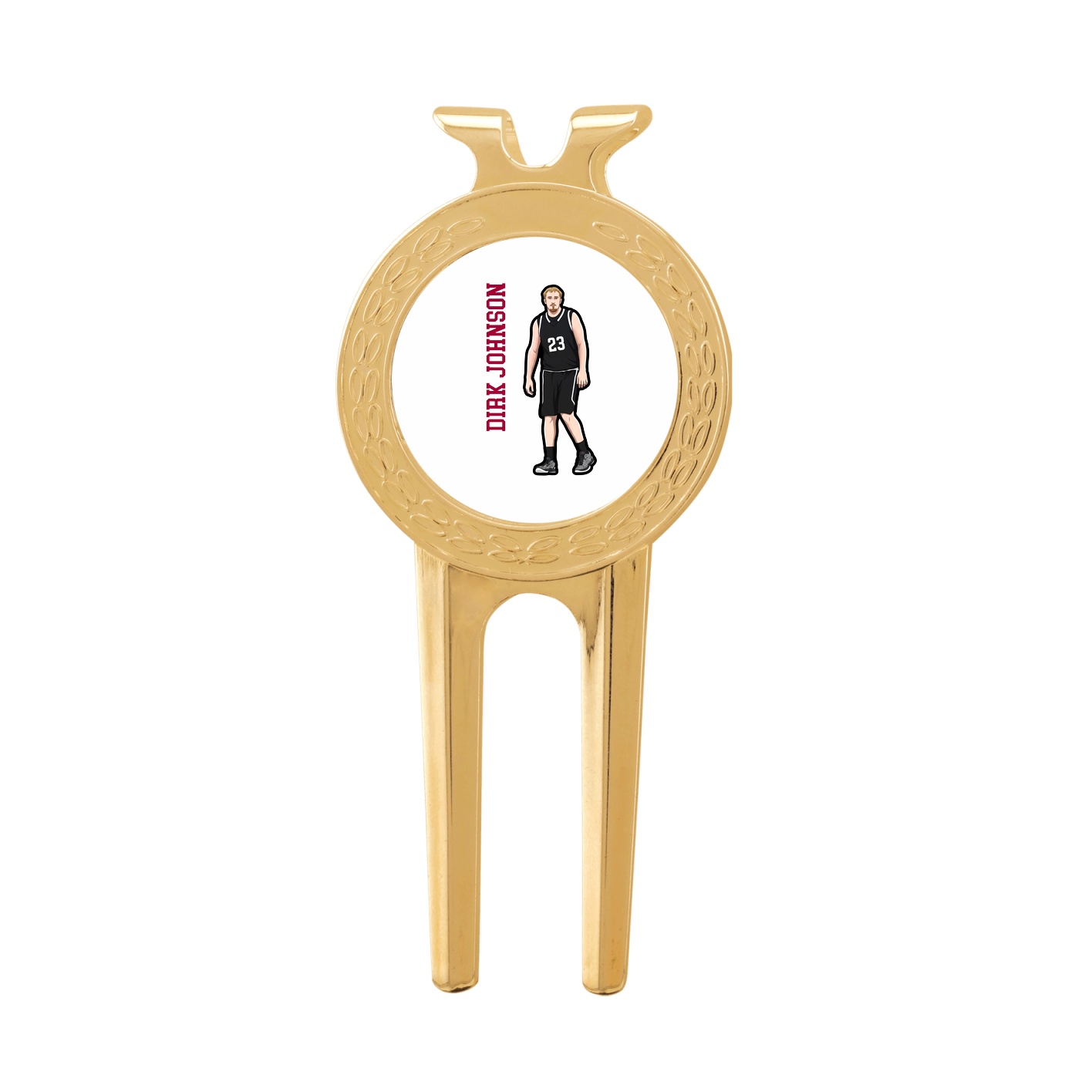 Divot Tool with Ball Marker — Name Vertical in Classic