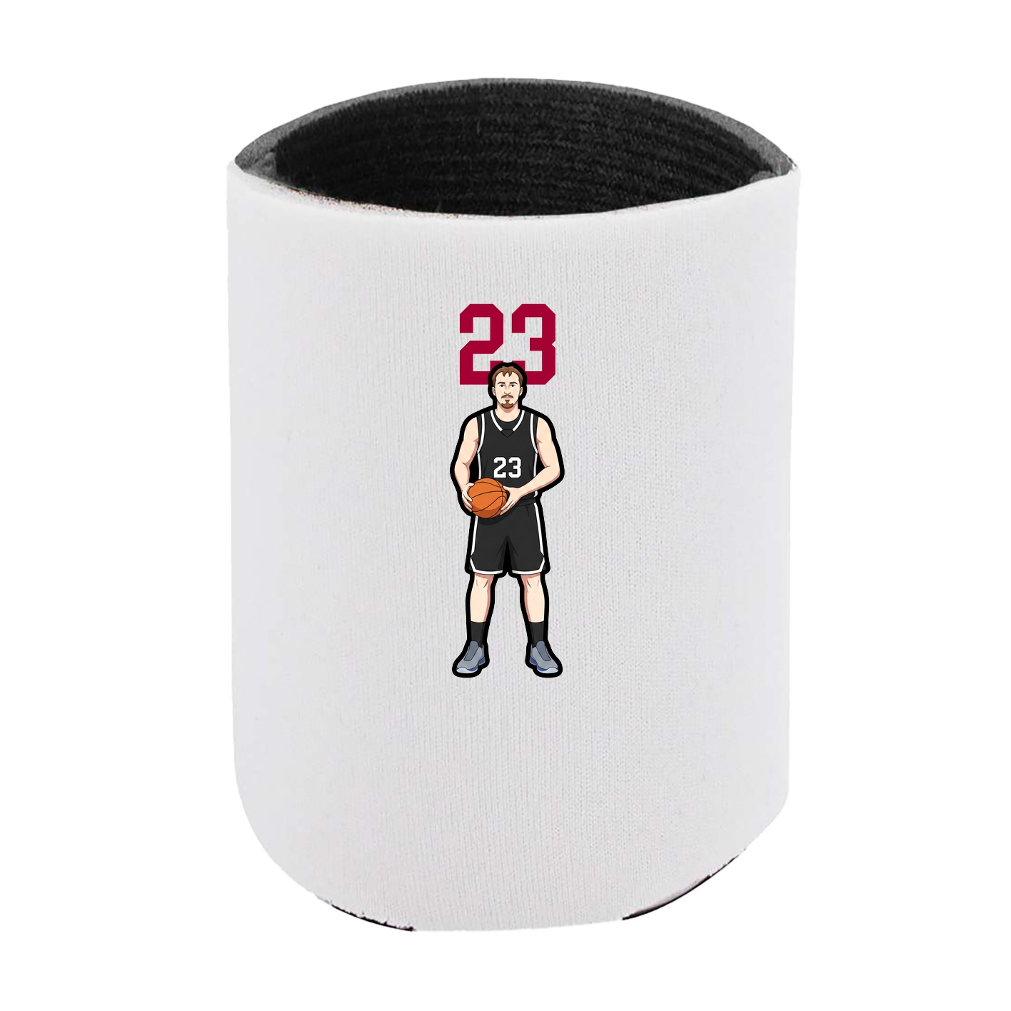 Can Holder — Number Top in White
