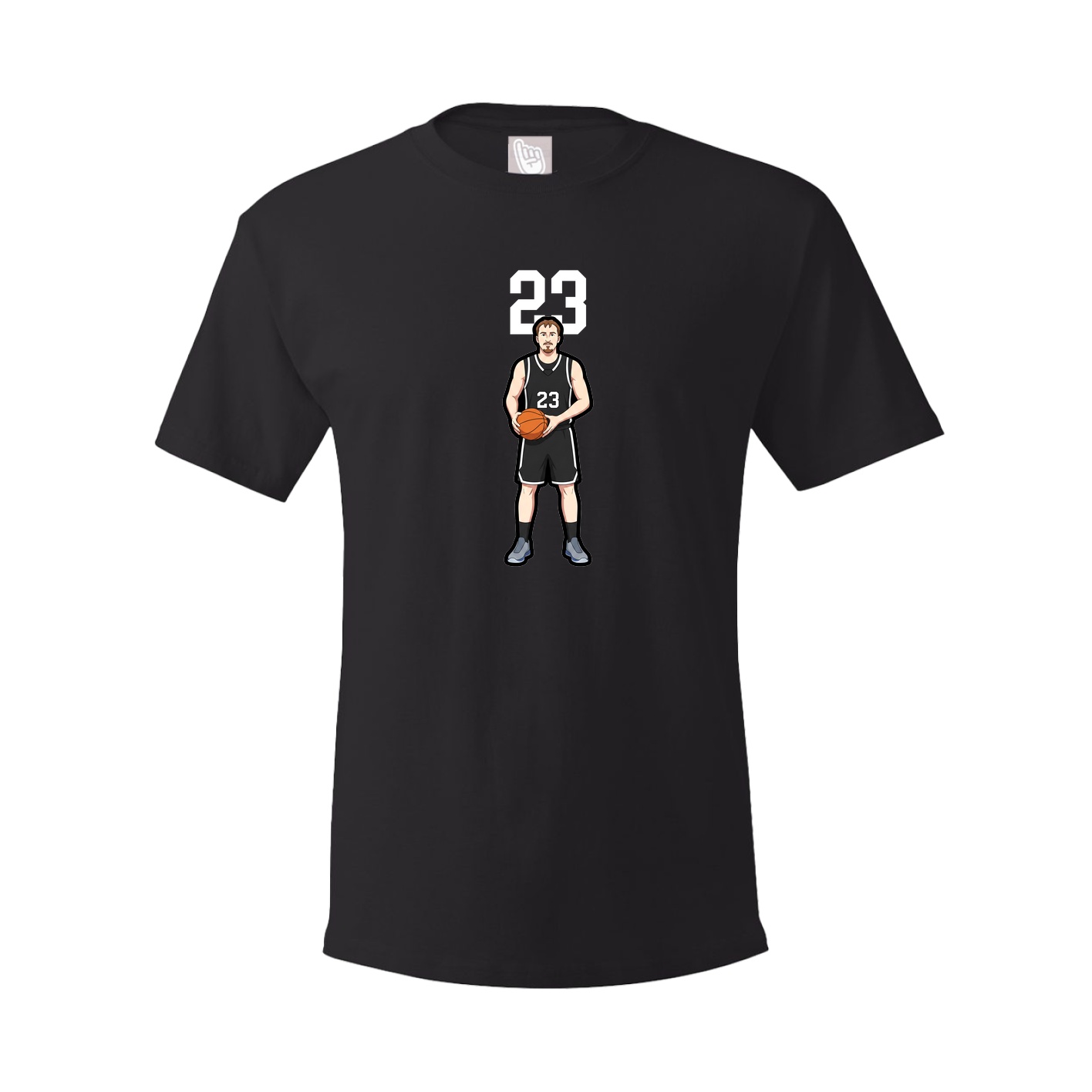 Tee — Number Top in Black