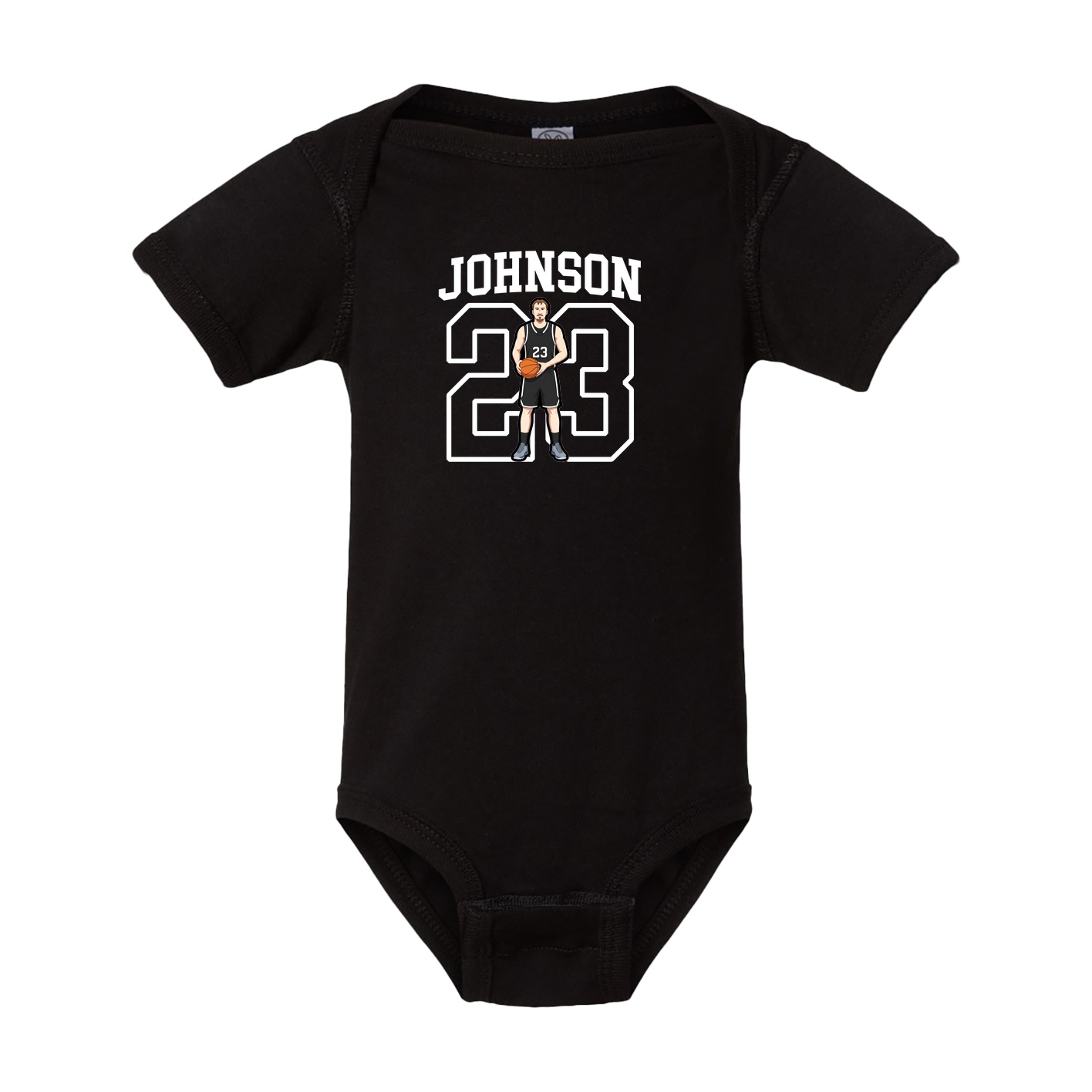 Baby Onesie — Shirsey in Black
