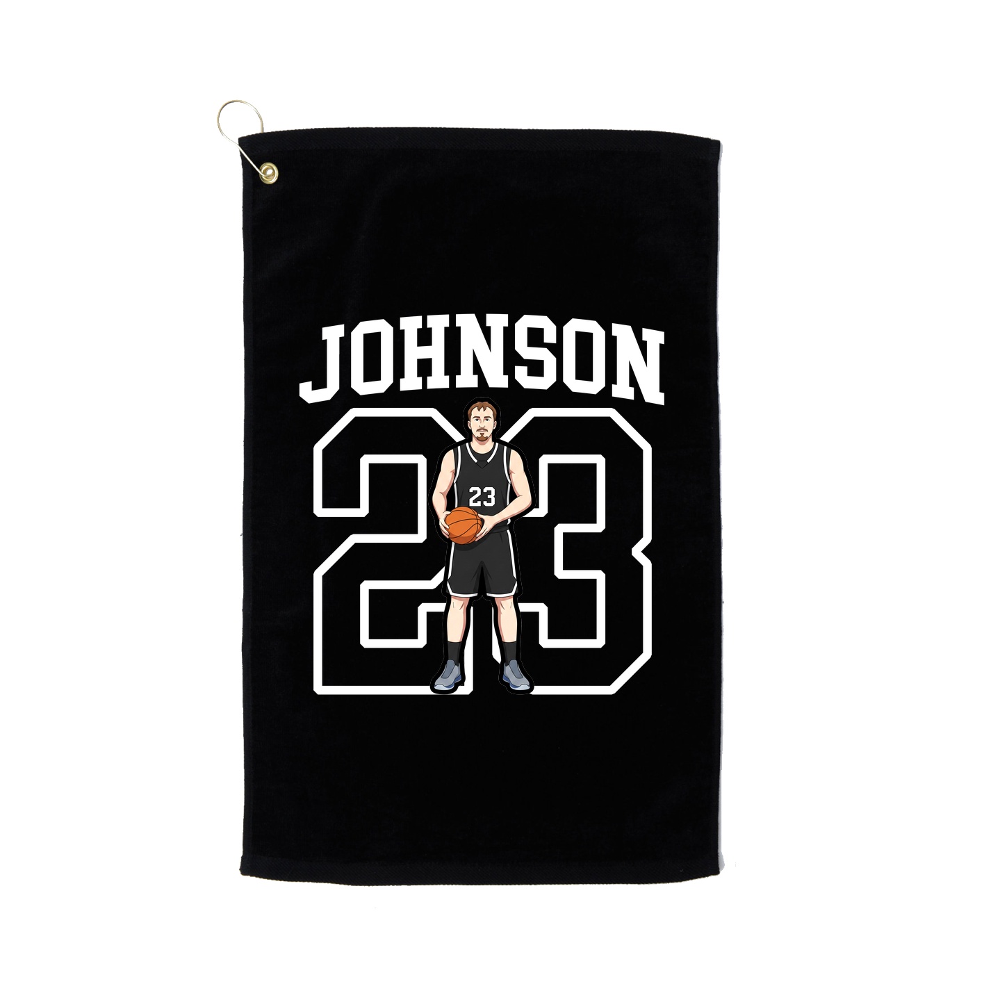 Golf Towel — Shirsey in Black