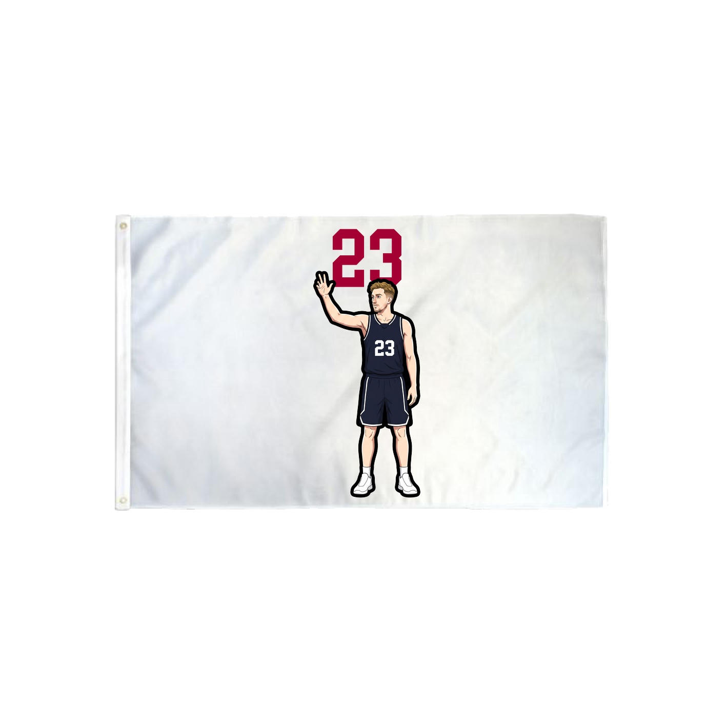 3x5 Flag — Number Top in Classic