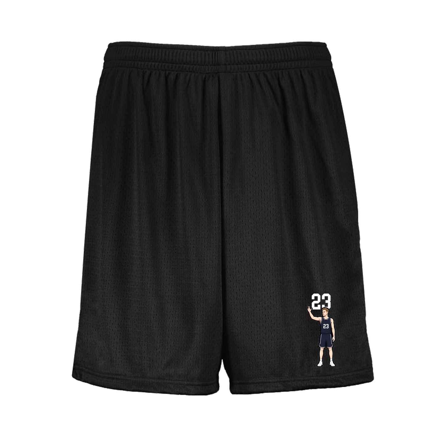 Shorts — Number Top in Black