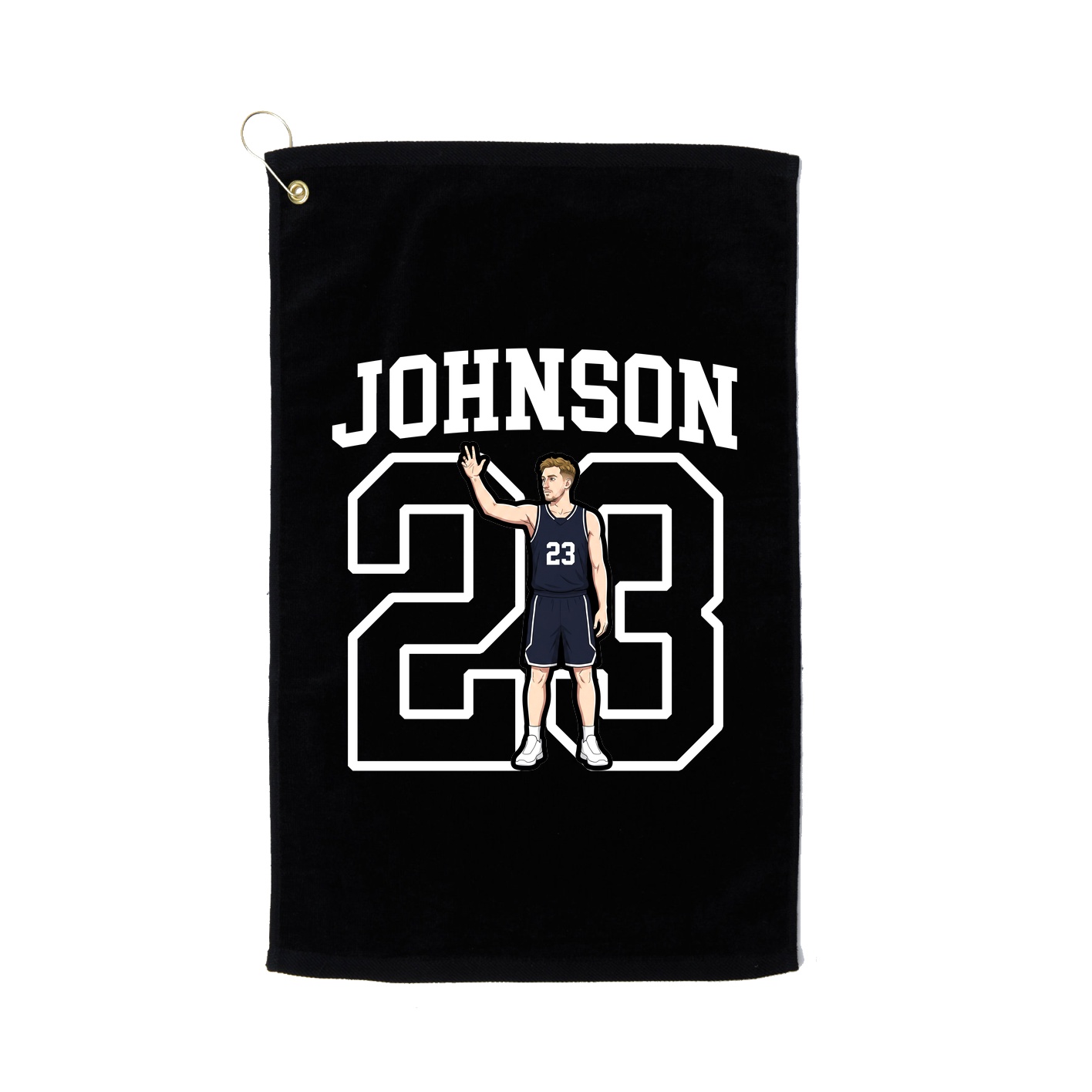 Golf Towel — Shirsey in Black