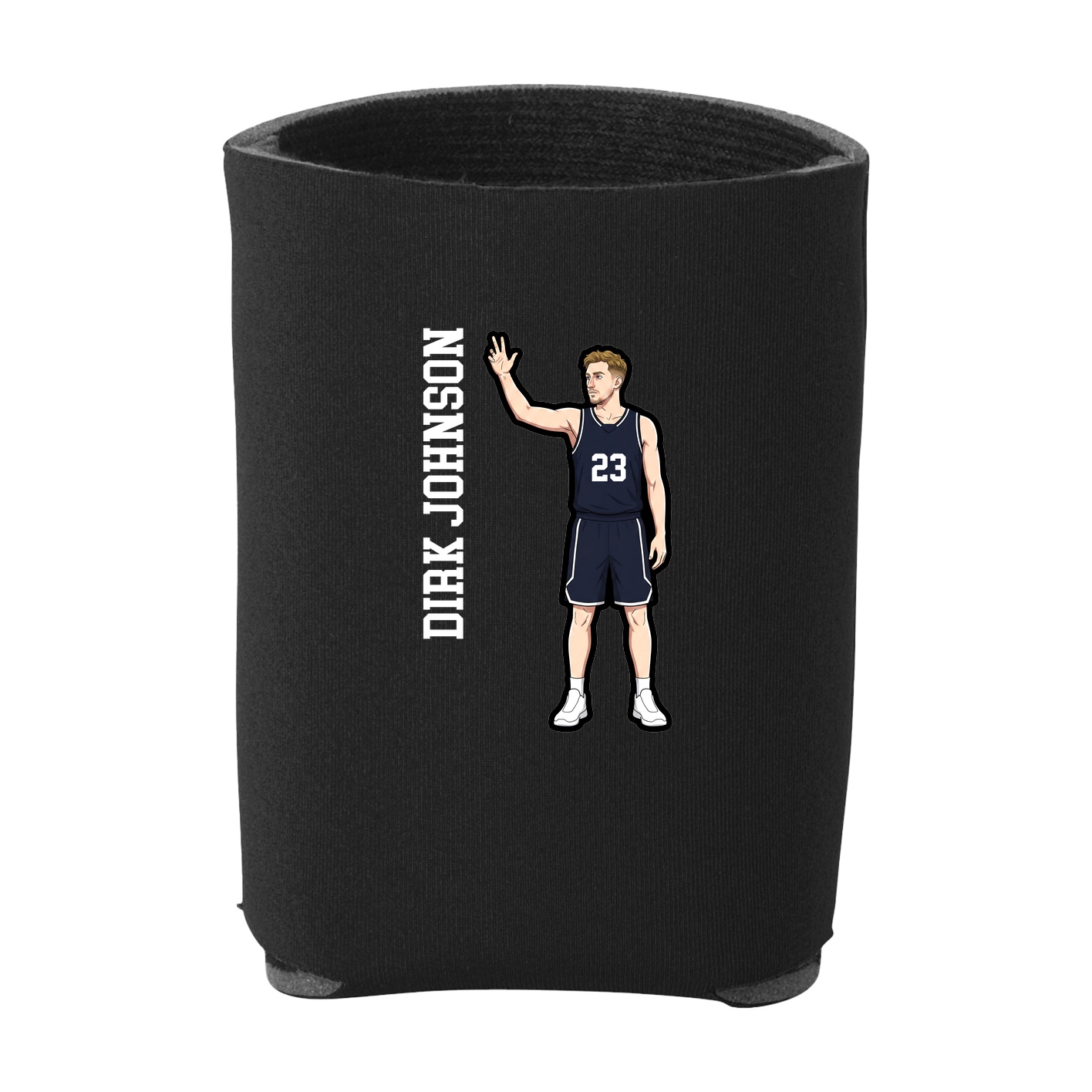 Can Holder — Name Vertical in Black