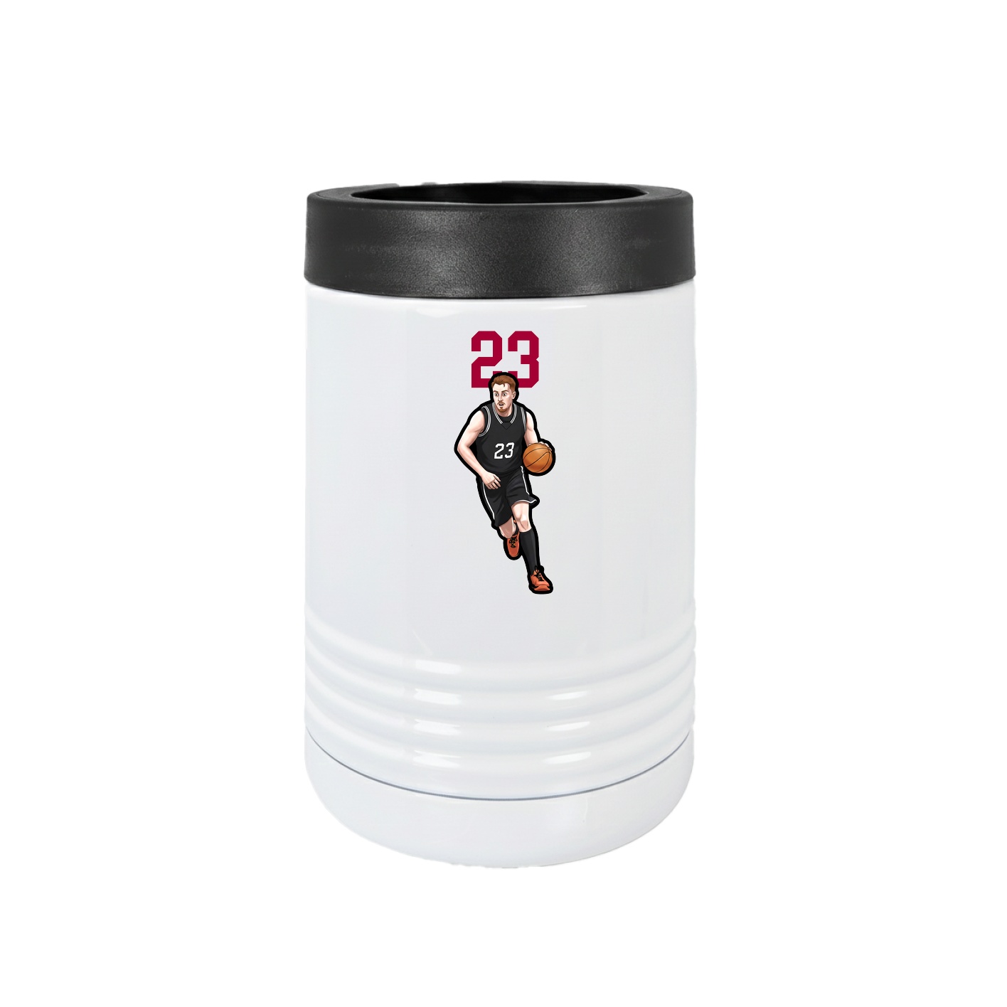 Beverage Holder — Number Top in White