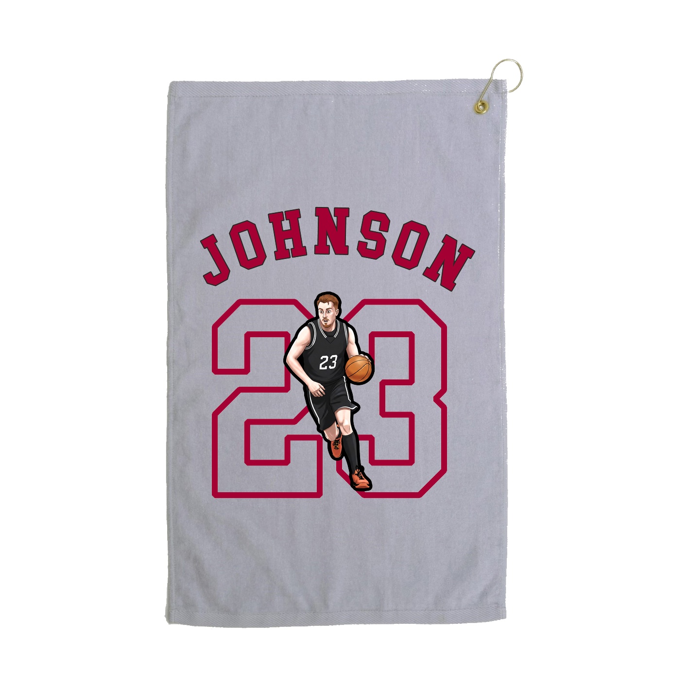 Golf Towel — Shirsey Arch in Grey