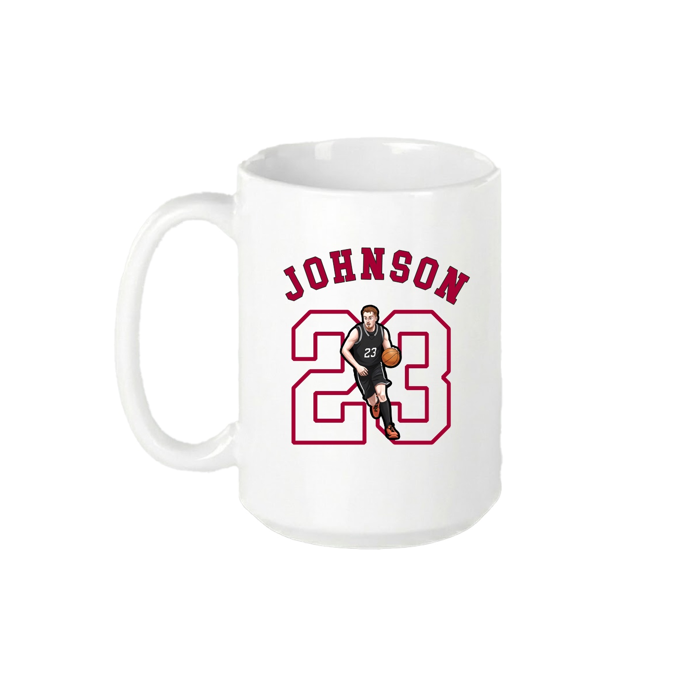 15oz Coffee Mug — Shirsey Arch in White