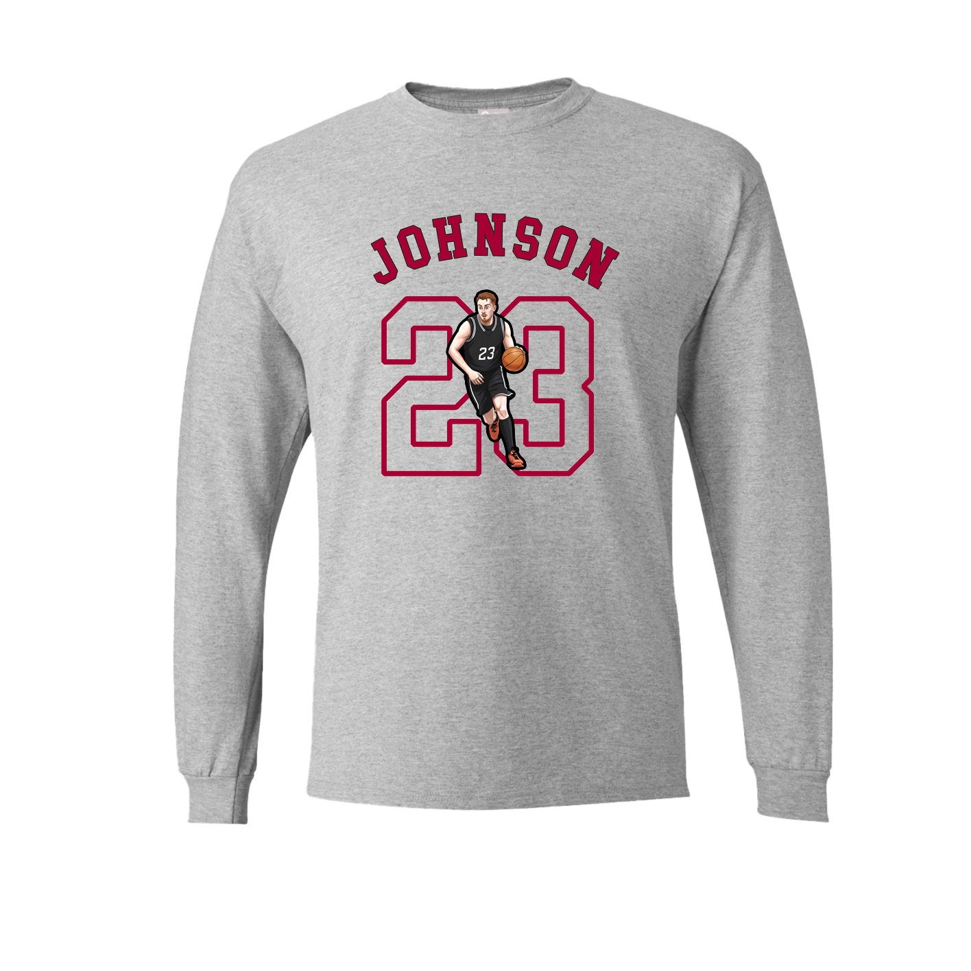 Long Sleeve Tee — Shirsey Arch in Grey