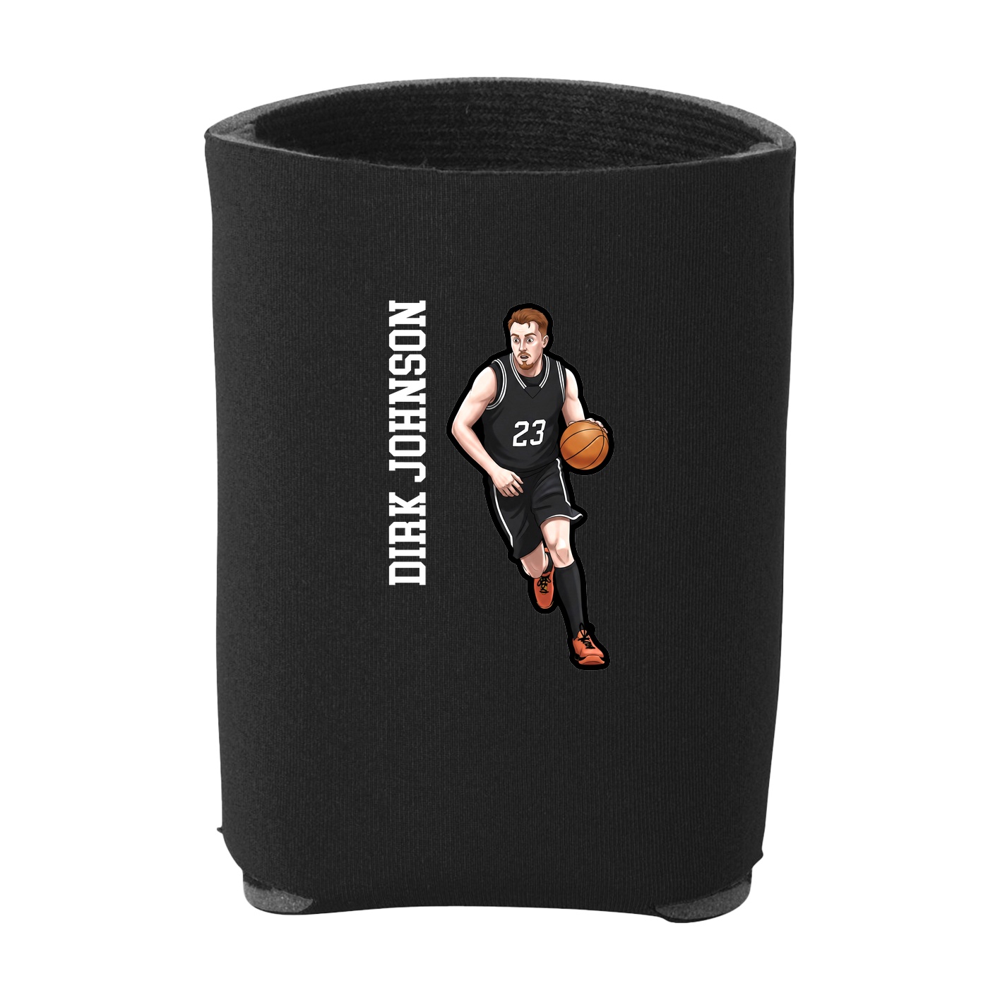 Can Holder — Name Vertical in Black