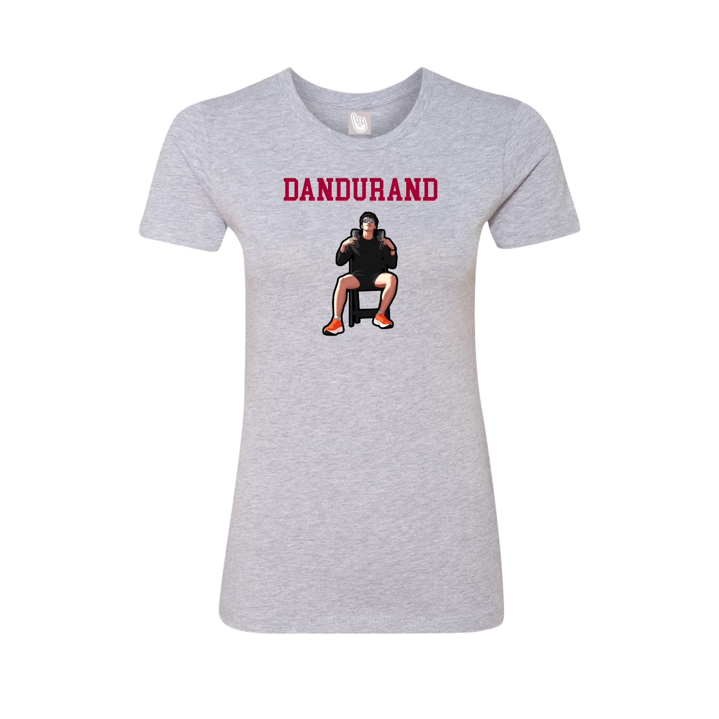 Fitted Women's Tee — Shirsey in Grey