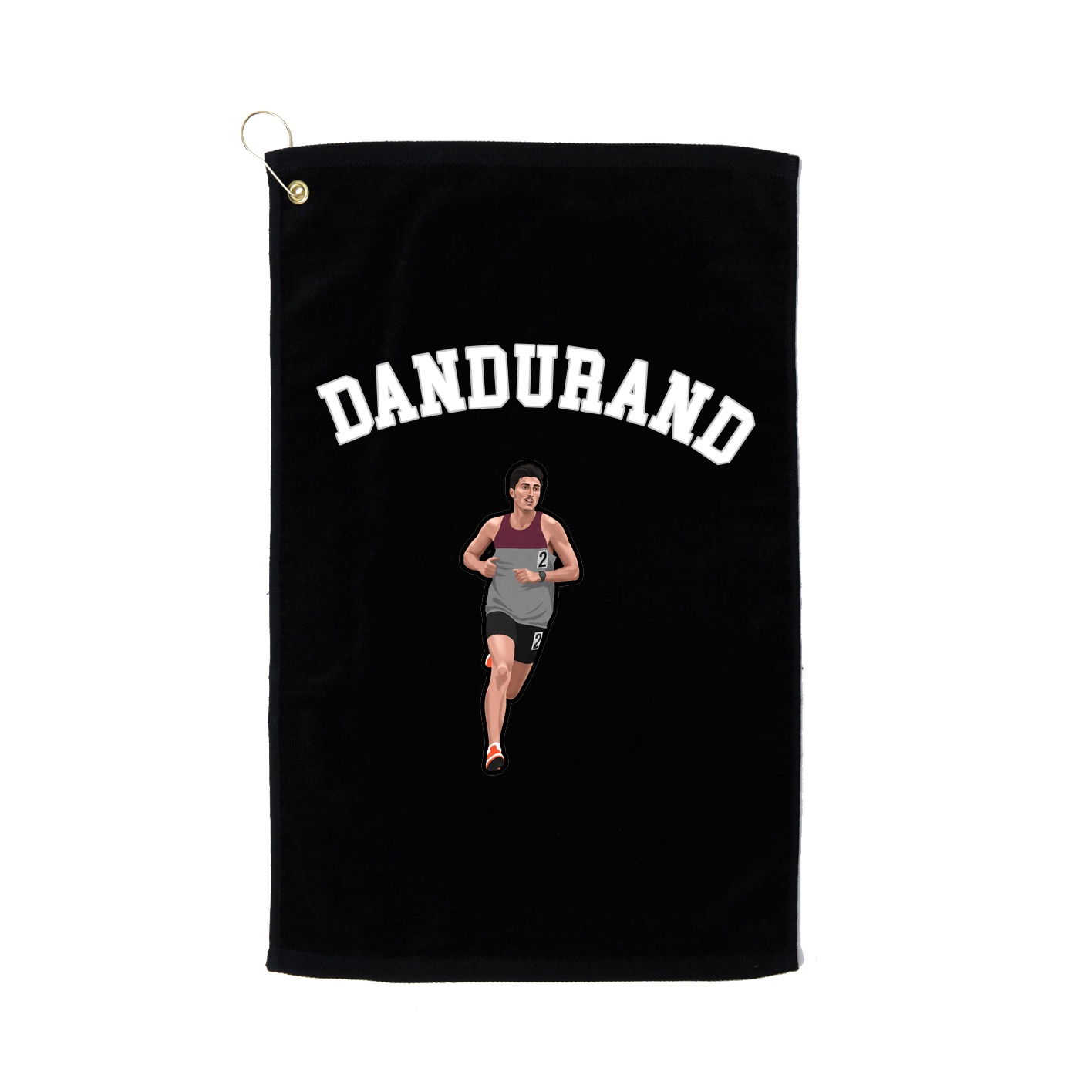 Golf Towel — Shirsey Arch in Black