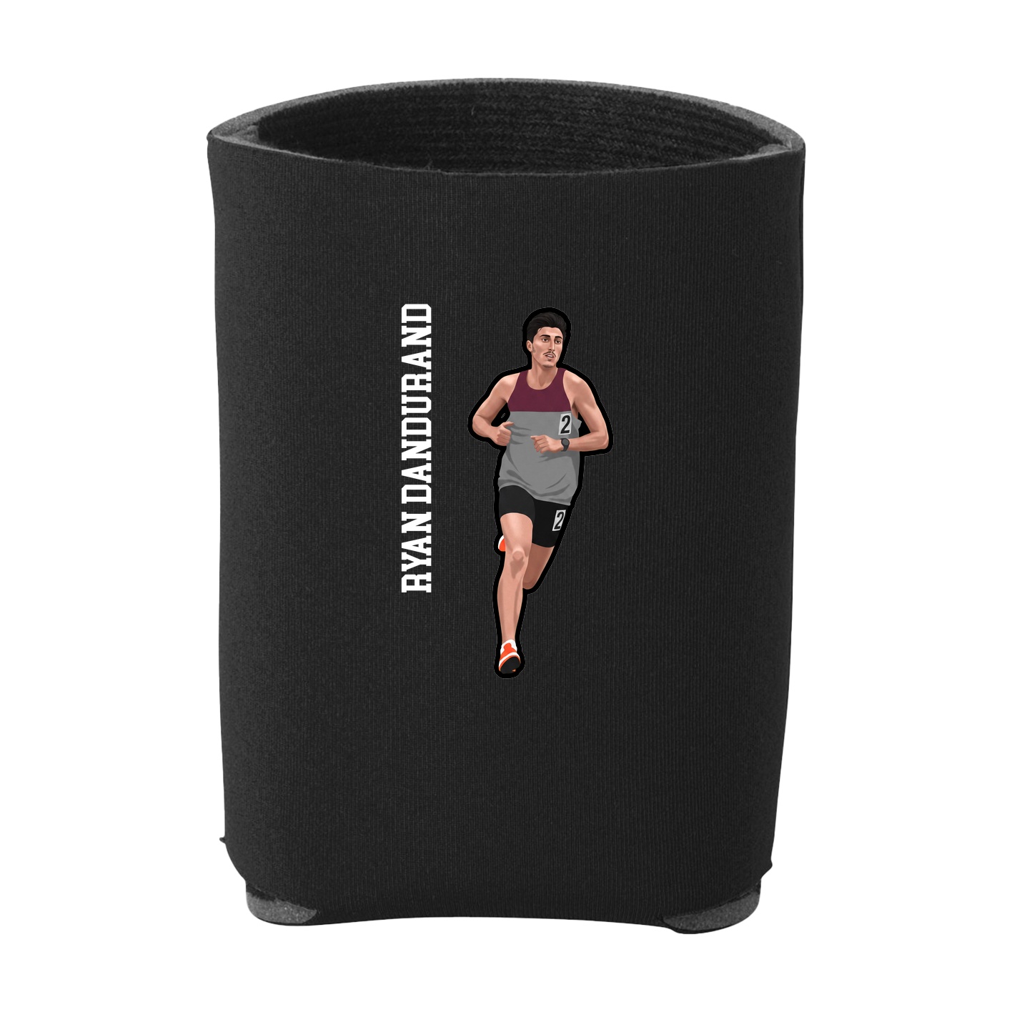 Can Holder — Name Vertical in Black