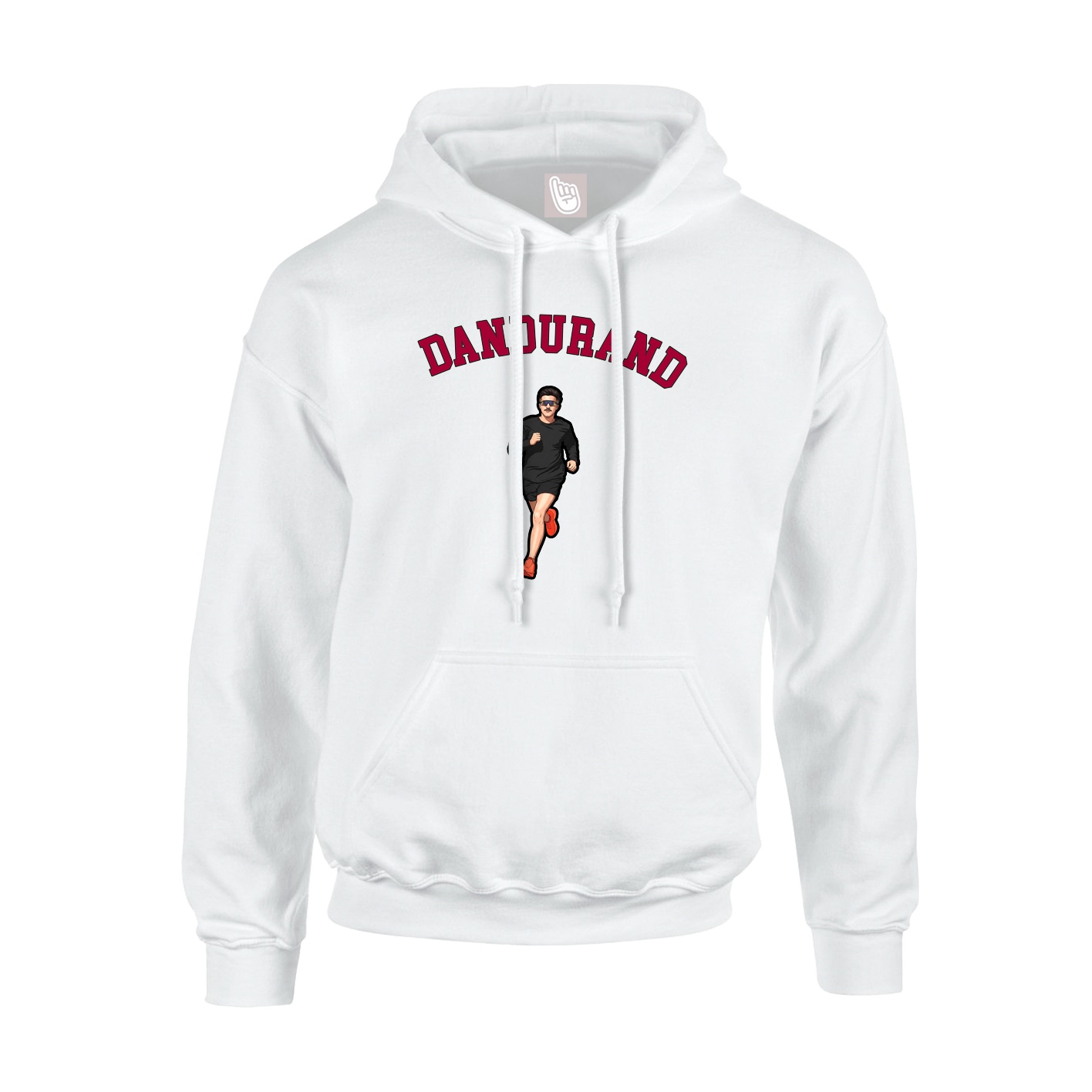 Hoodie — Shirsey Arch in White