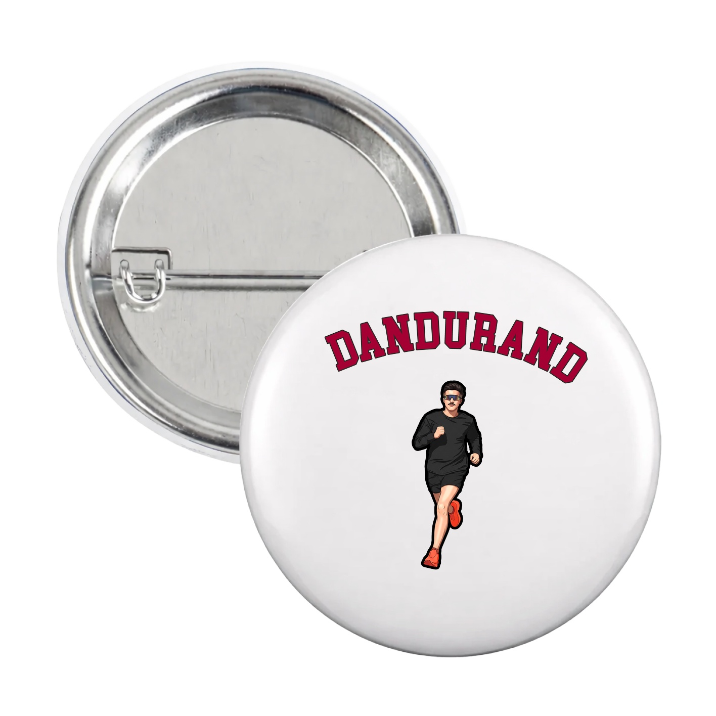 Game Day Button — Shirsey Arch in White