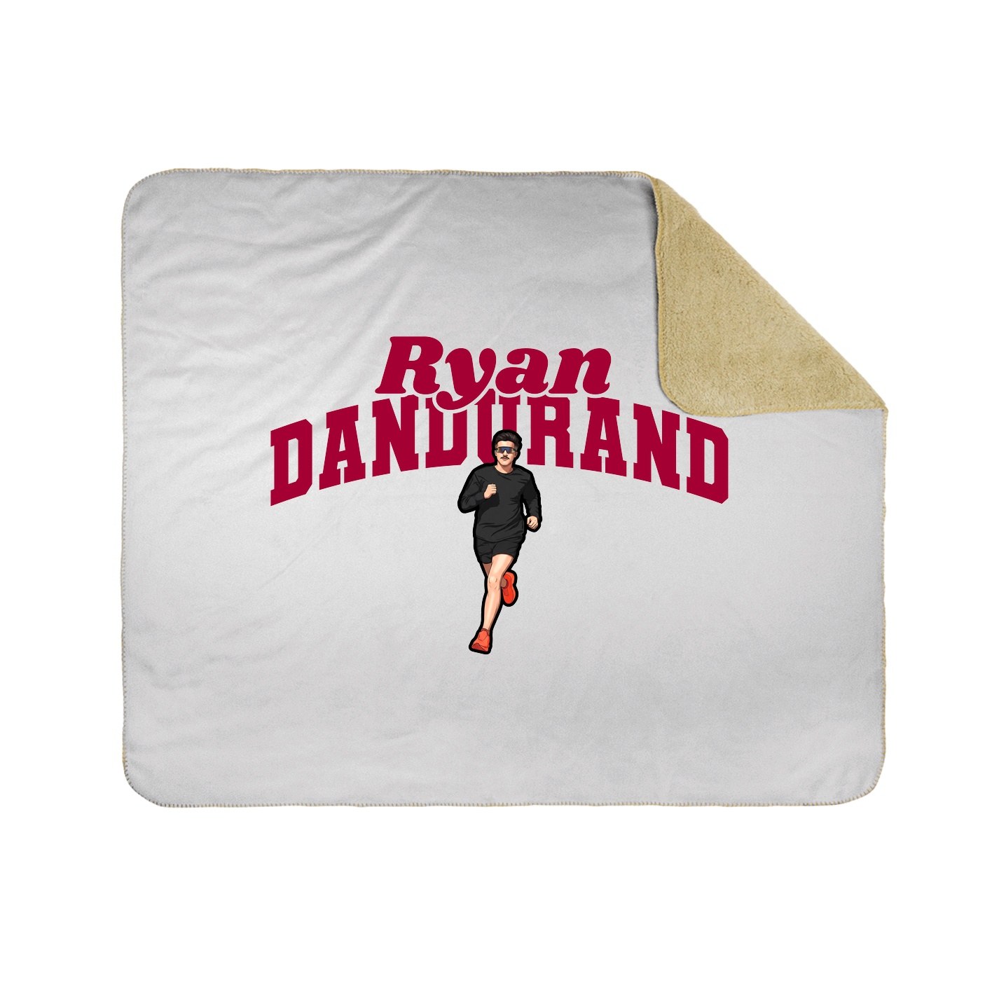 Throw Blanket — Signature Arch in White