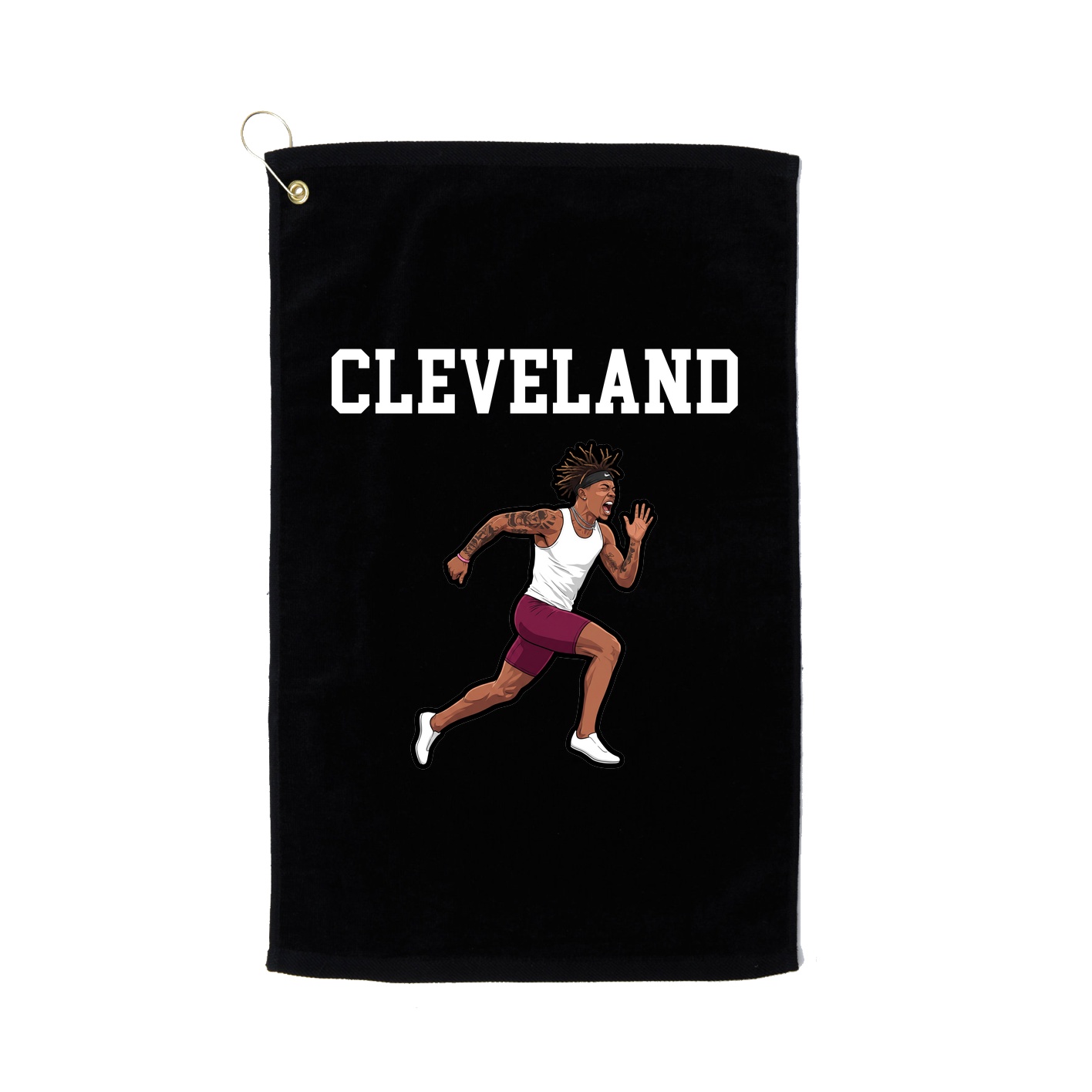 Golf Towel — Shirsey in Black
