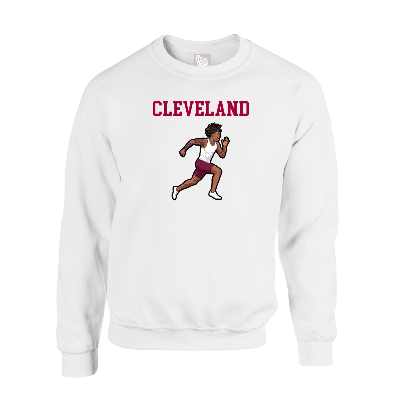 Fleece Crew — Shirsey in White