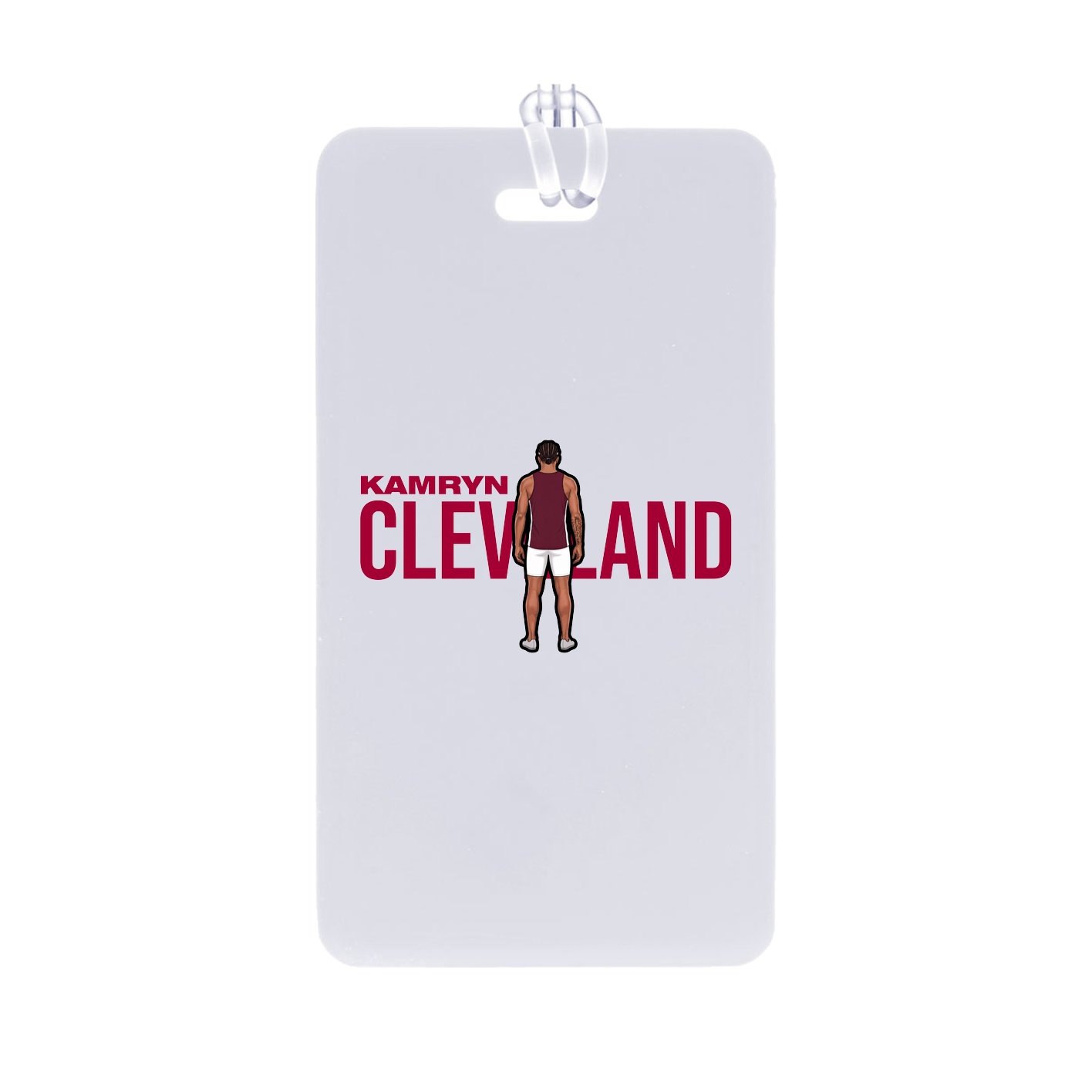 Bag Tag — Player Name in Classic
