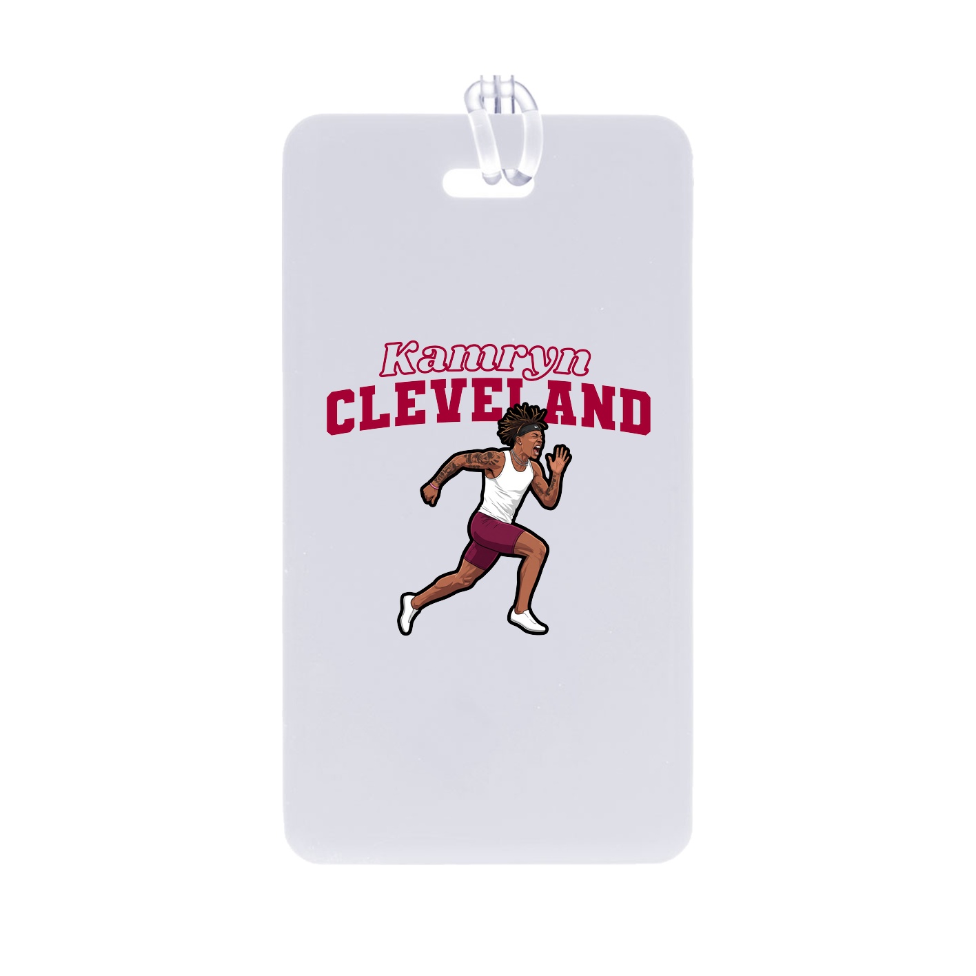 Bag Tag — Name Arch in Classic