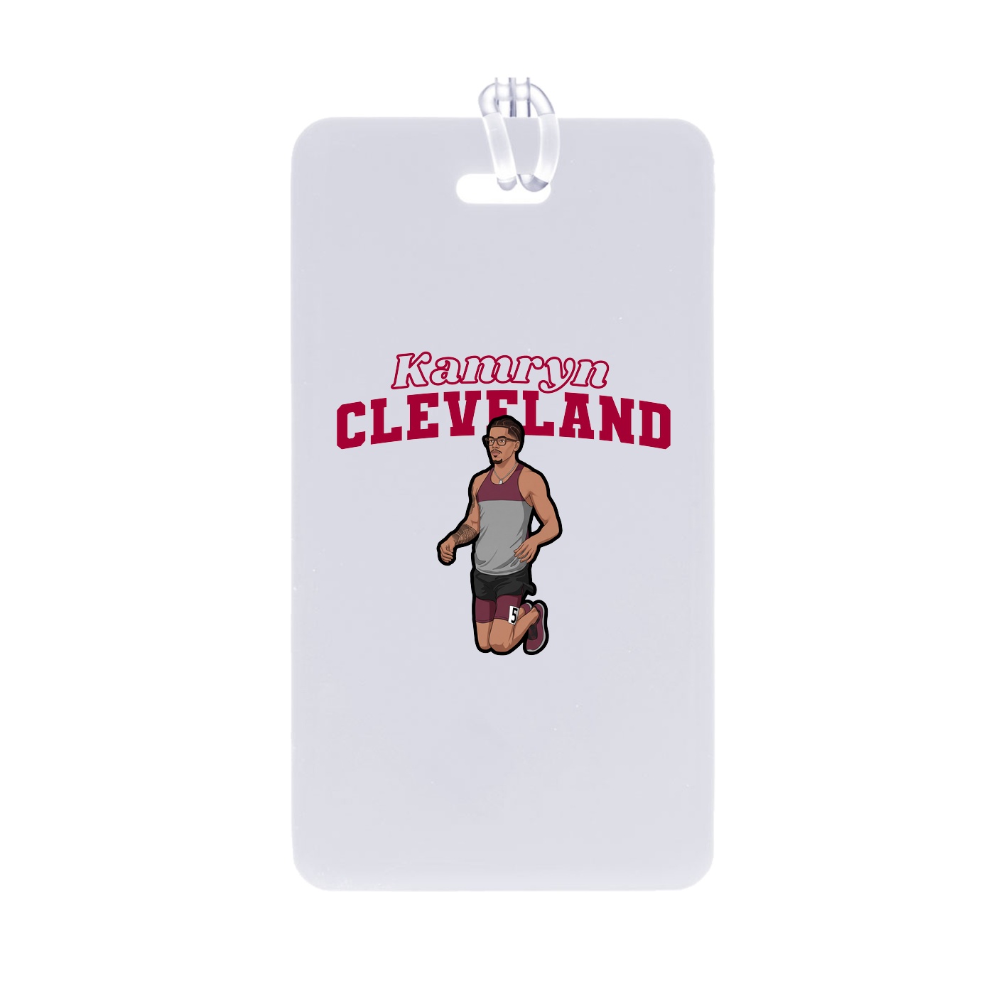 Bag Tag — Name Arch in Classic