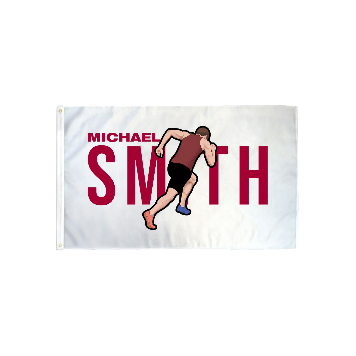 3x5 Flag — Player Name in Classic