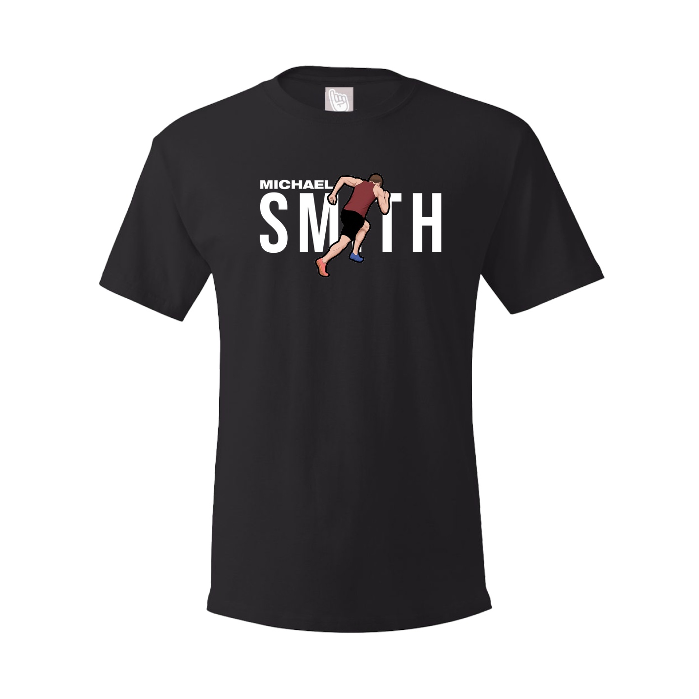 Tee — Player Name in Black