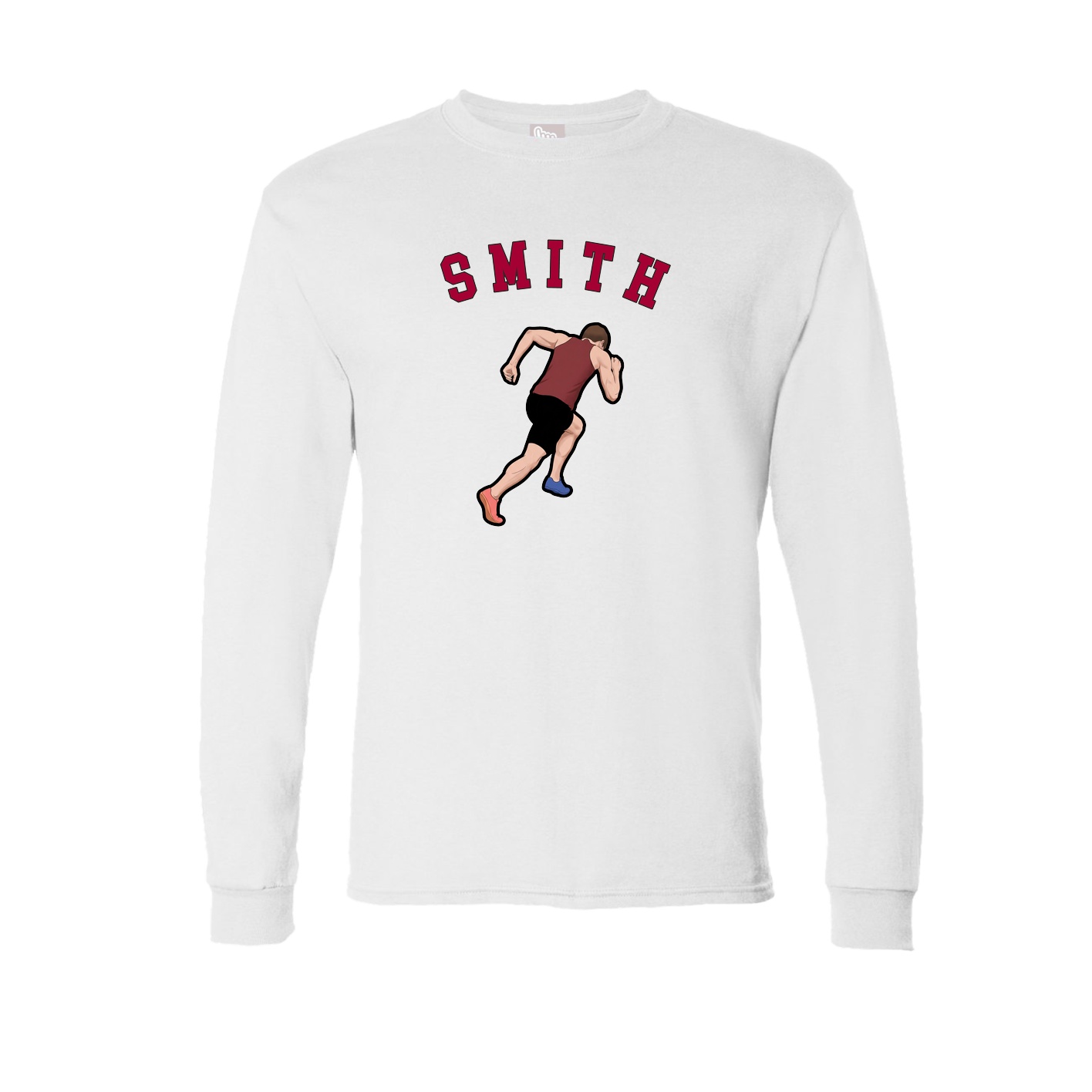 Long Sleeve Tee — Shirsey Arch in White