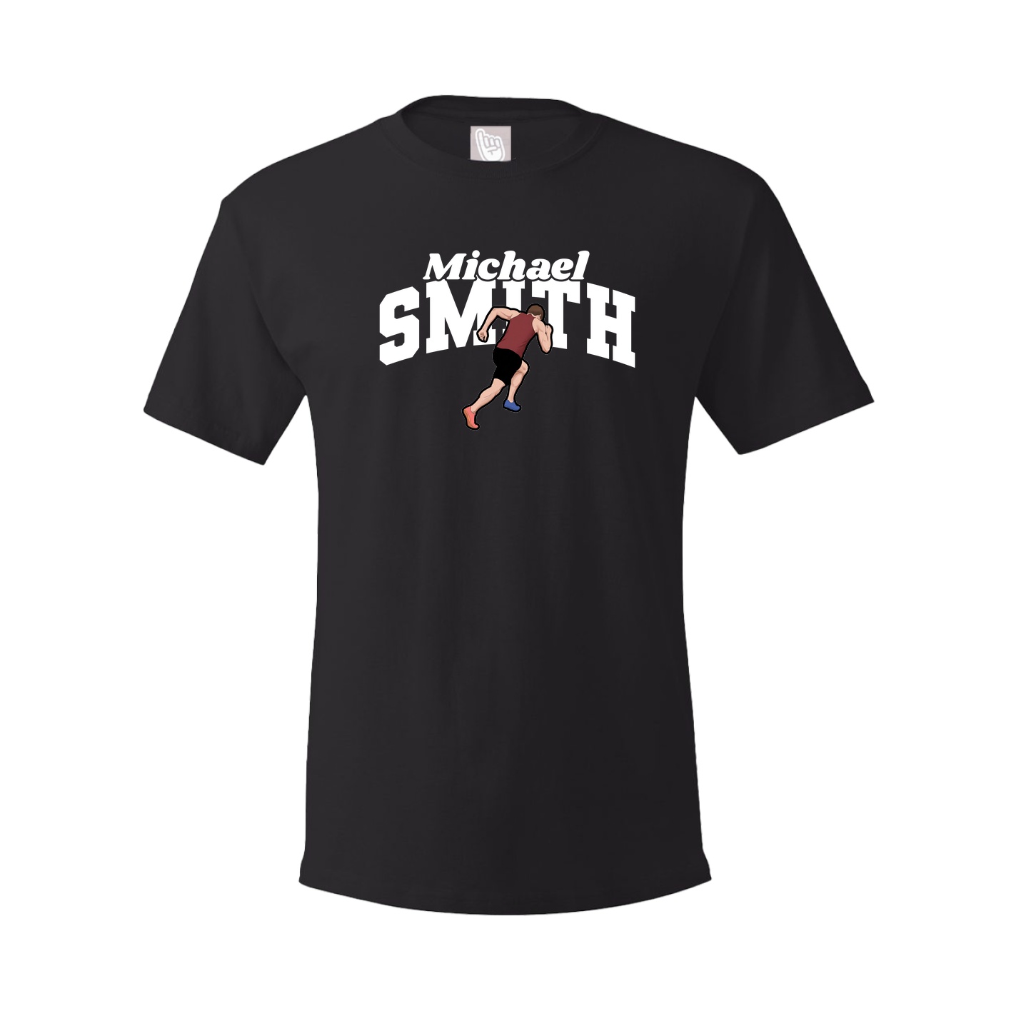 Youth Tee — Signature Arch in Black