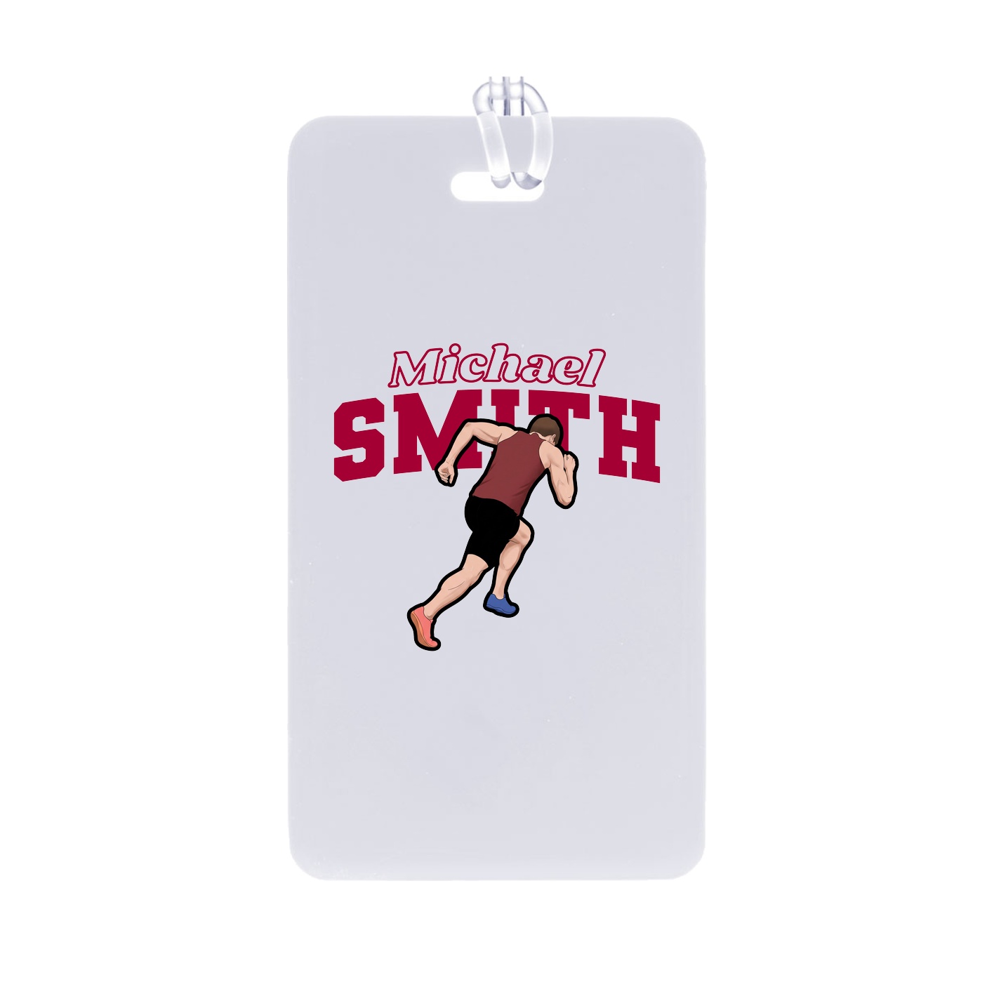 Bag Tag — Name Arch in Classic